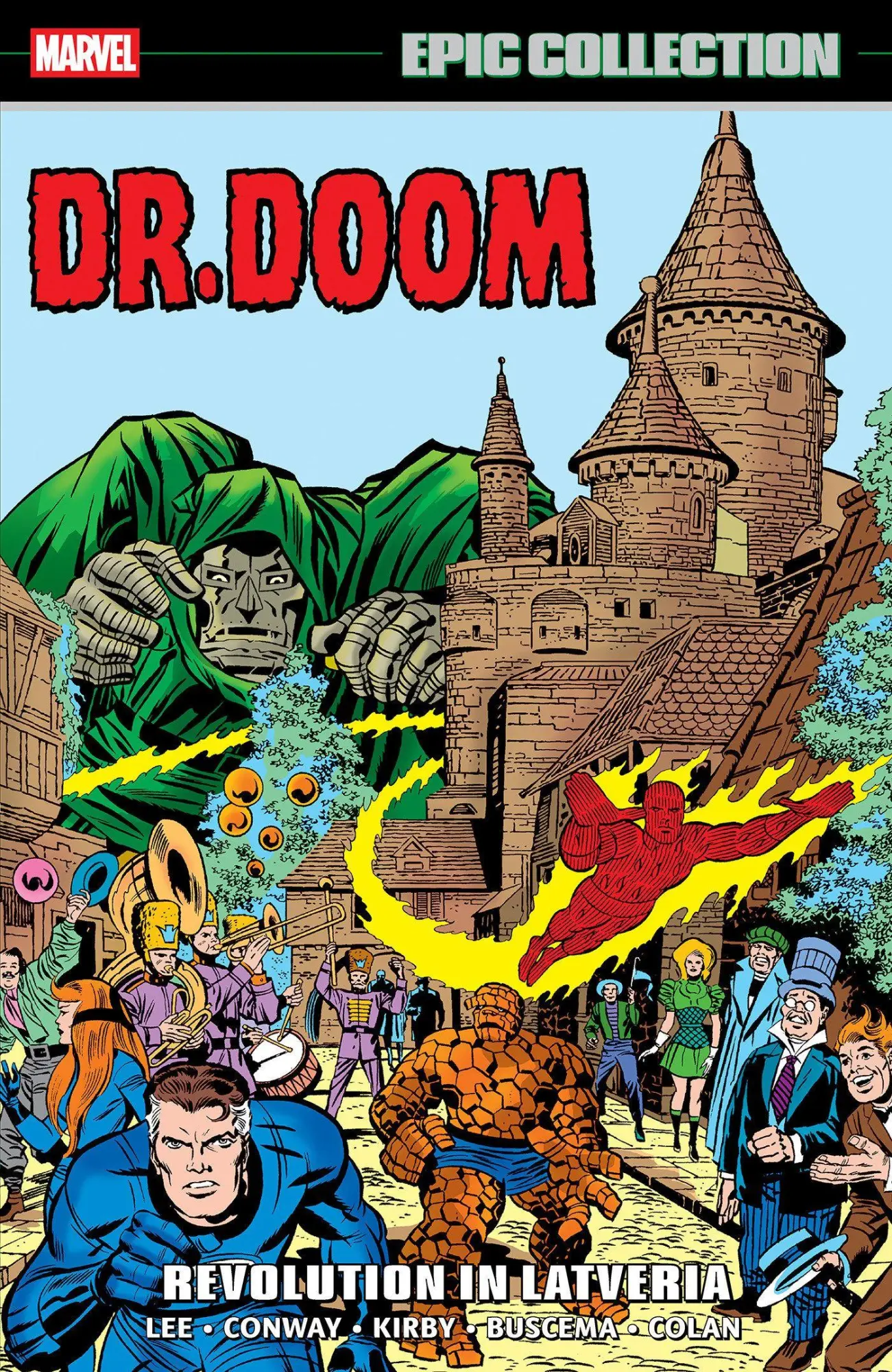 Cover: 9781302968458 | Doctor Doom Epic Collection: Revolution In Latveria | Goodwin (u. a.)