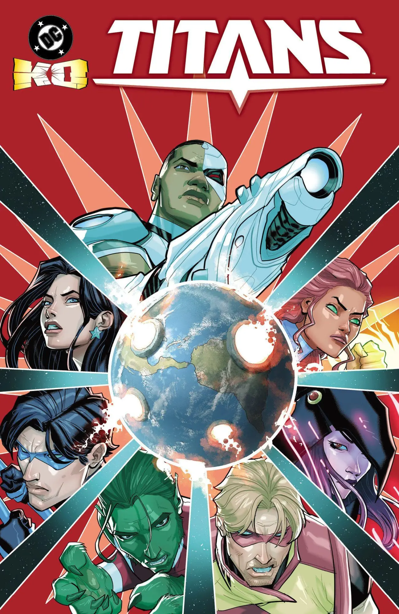 Dc Comics - Iwuk Dc K.O. Titans