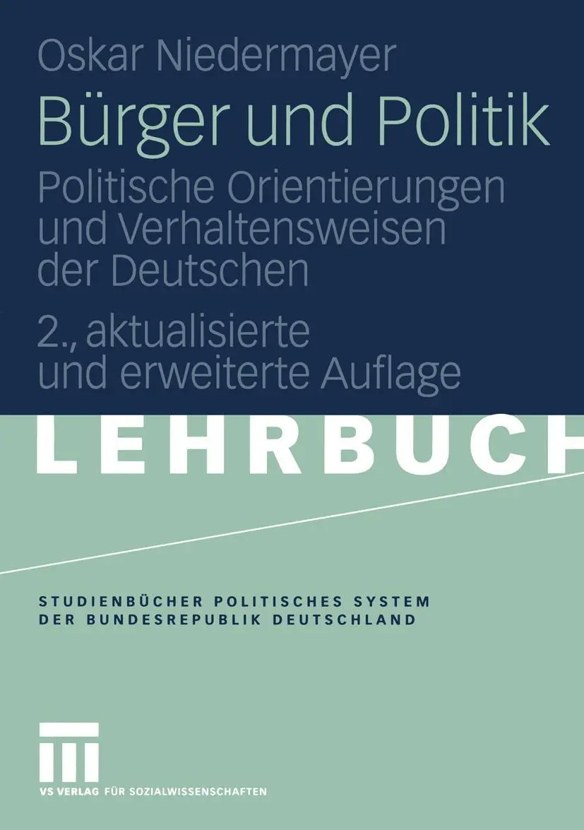Cover: 9783531148458 | Bürger und Politik | Oskar Niedermayer | Taschenbuch | 270 S. | 2005