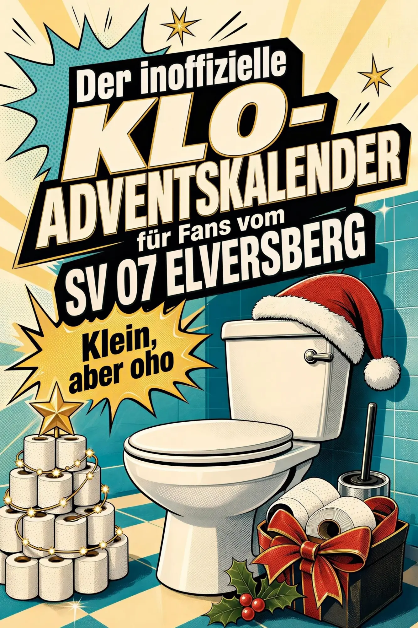 Cover: 9783696108458 | Der inoffizielle Klo-Adventskalender für Fans vom SV 07 Elversberg
