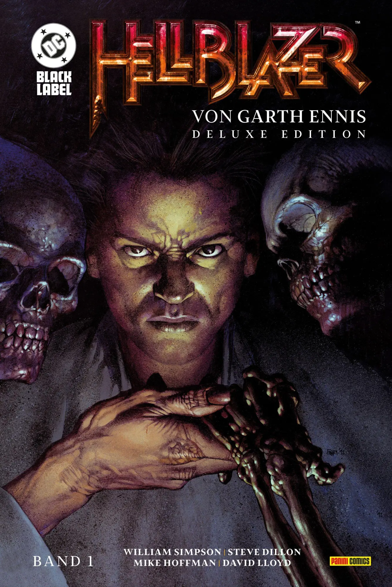 Cover: 9783741648458 | Hellblazer von Garth Ennis (Deluxe Edition) | Bd. 1 (von 2) | Buch