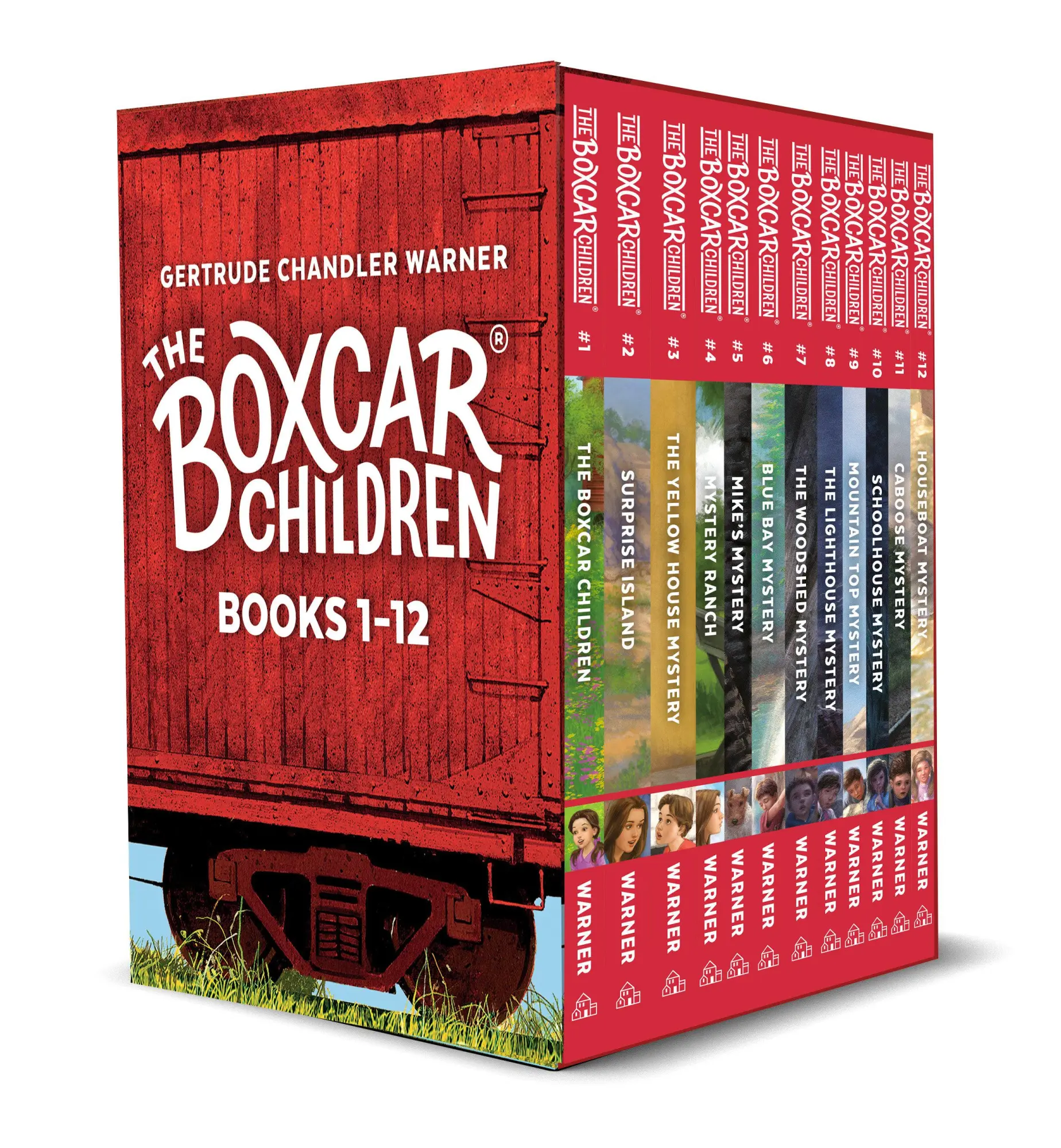 Cover: 9780807508558 | The Boxcar Children Bookshelf (Books 1-12) | Gertrude Chandler Warner