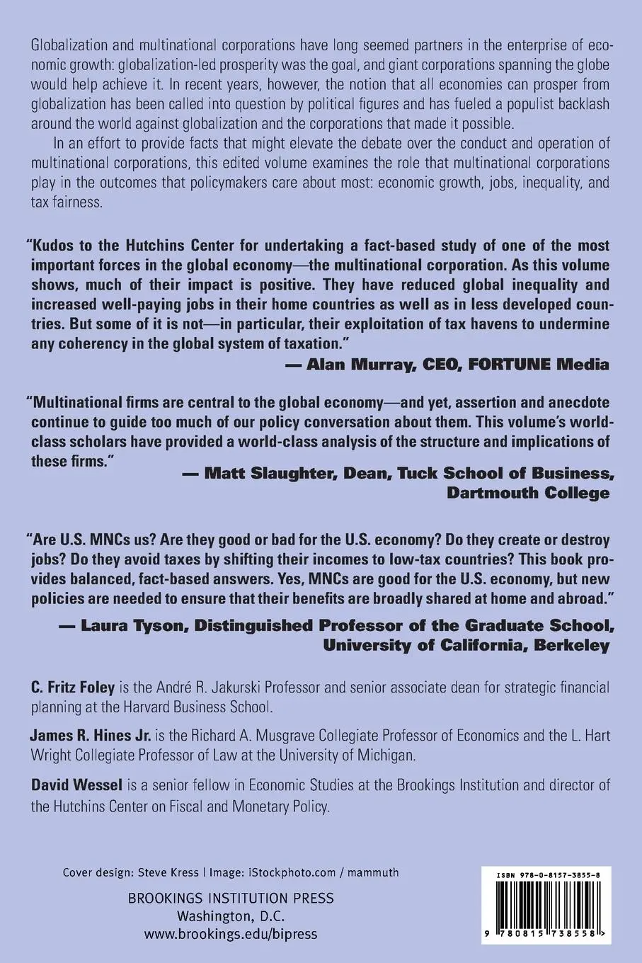 Rückseite: 9780815738558 | Global Goliaths | James R. Hines | Taschenbuch | Englisch | 2021