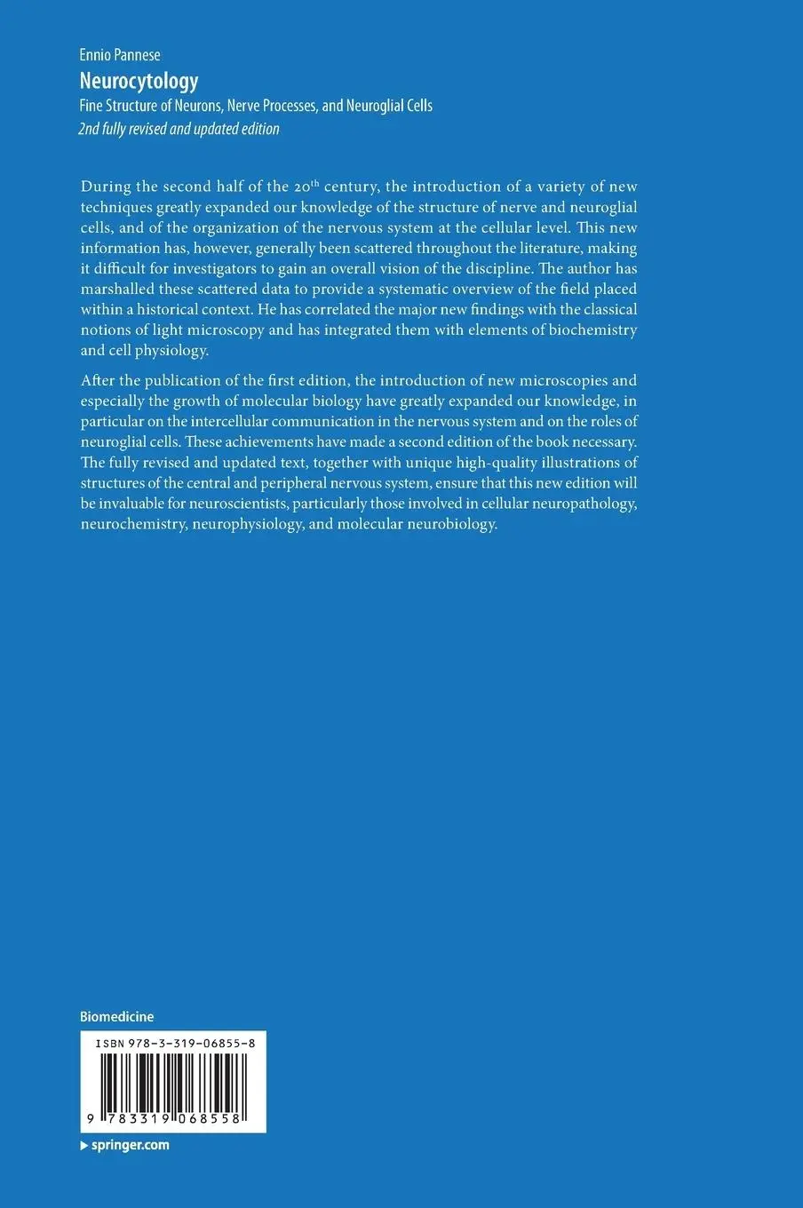 Rückseite: 9783319068558 | Neurocytology | Ennio Pannese | Buch | xv | Englisch | 2015