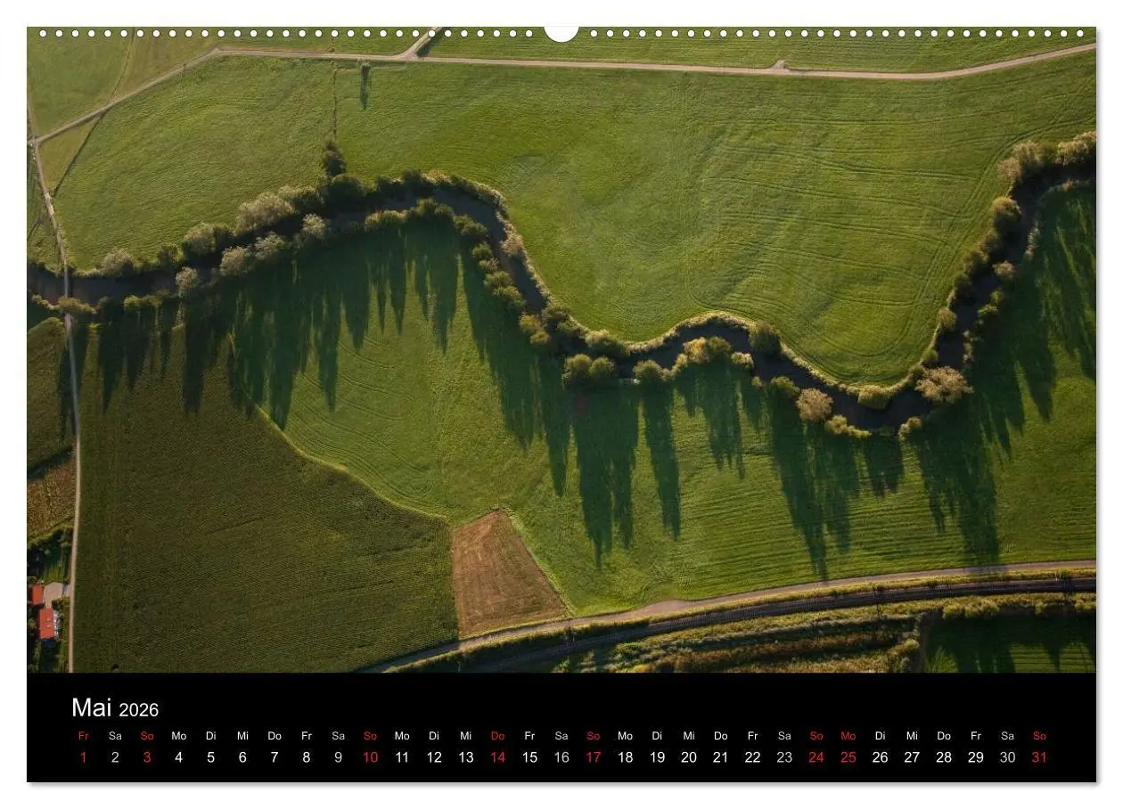 Bild: 9783516078558 | Hohenlohe von oben (Wandkalender 2026 DIN A2 quer), CALVENDO...