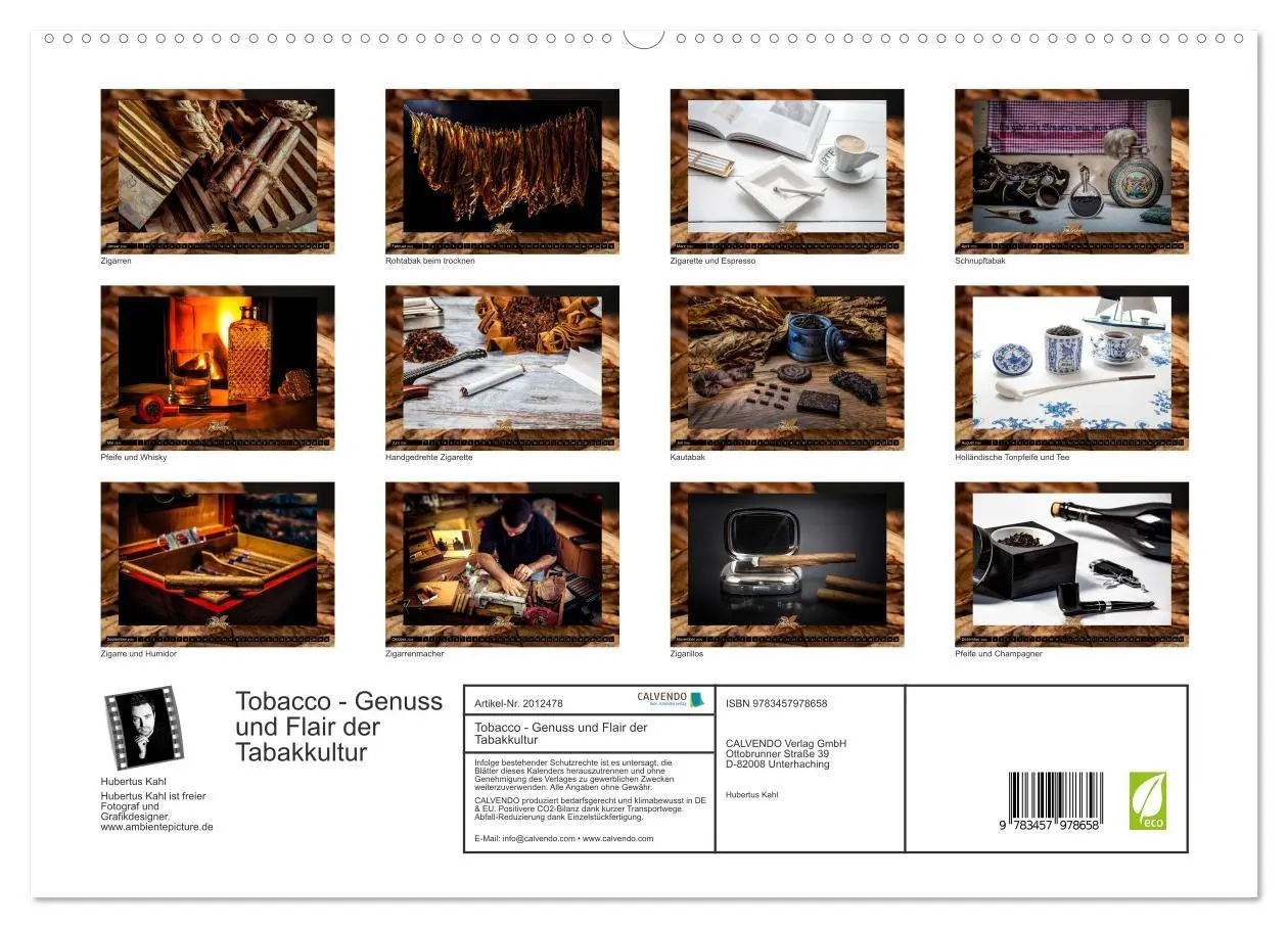 Bild: 9783457978658 | Tobacco - Genuss und Flair der Tabakkultur (hochwertiger Premium...