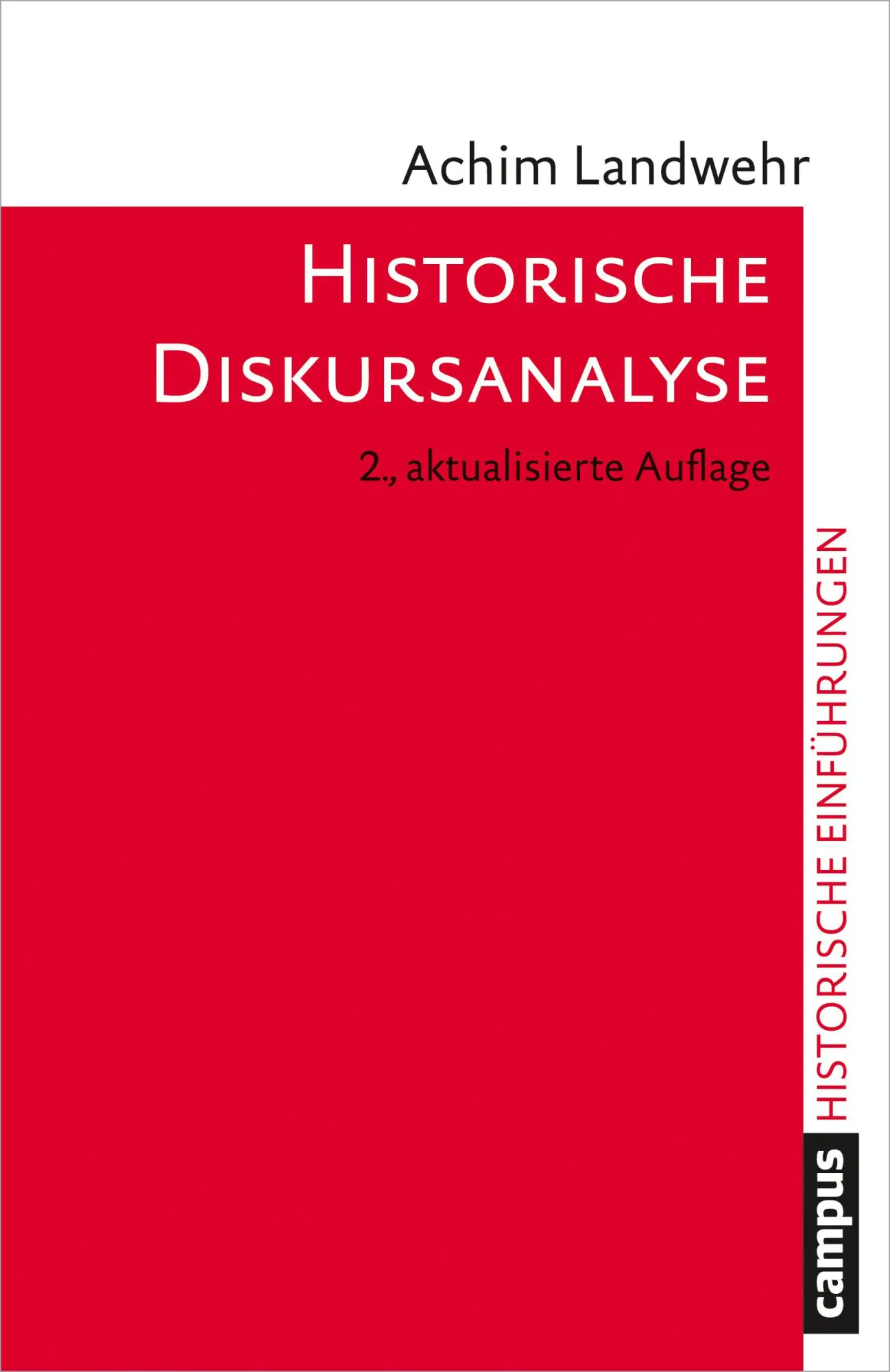 Cover: 9783593508658 | Historische Diskursanalyse | Achim Landwehr | Taschenbuch | 184 S.