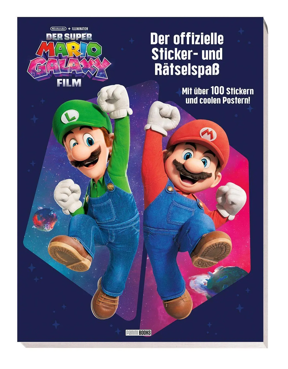 Cover: 9783833248658 | Der Super Mario Galaxy Film: Der offizielle Sticker- und Rätselspaß