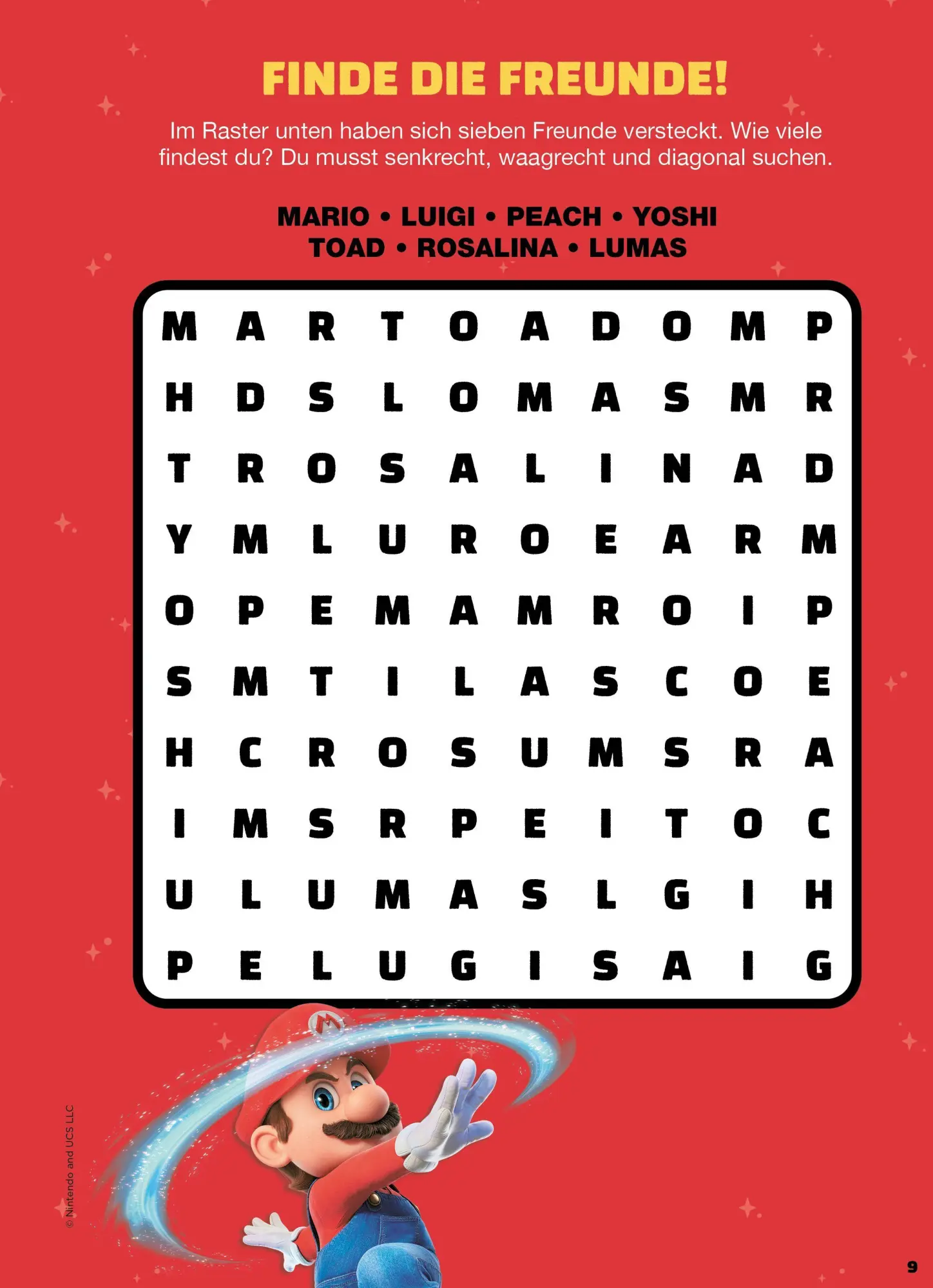 Bild: 9783833248658 | Der Super Mario Galaxy Film: Der offizielle Sticker- und Rätselspaß
