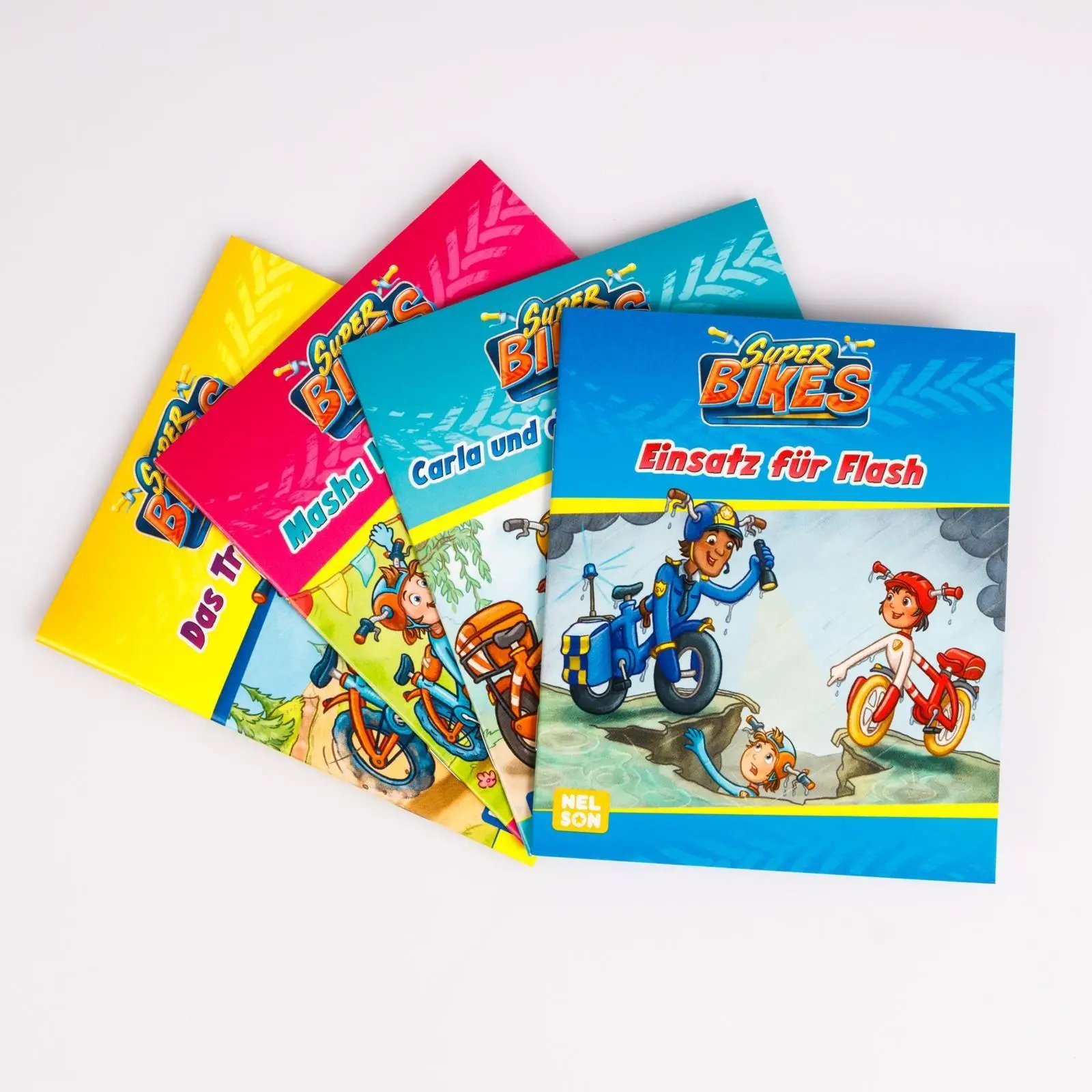 Bild: 9783845128658 | Nelson Mini-Bücher: 4er SUPERBIKES 1-4 | Hanna Sörensen | Box | 20 S.