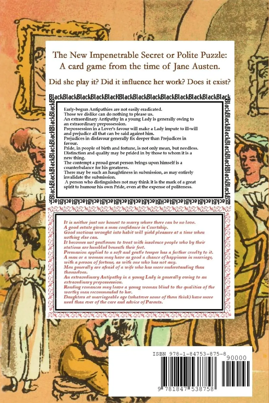Rückseite: 9781847538758 | Jane Austen and the Polite Puzzle | Donald Measham | Taschenbuch