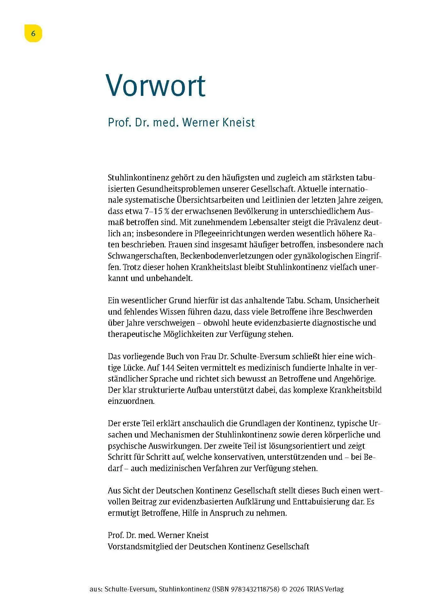 Bild: 9783432118758 | Stuhlinkontinenz | Caterina Schulte-Eversum | Taschenbuch | 144 S.