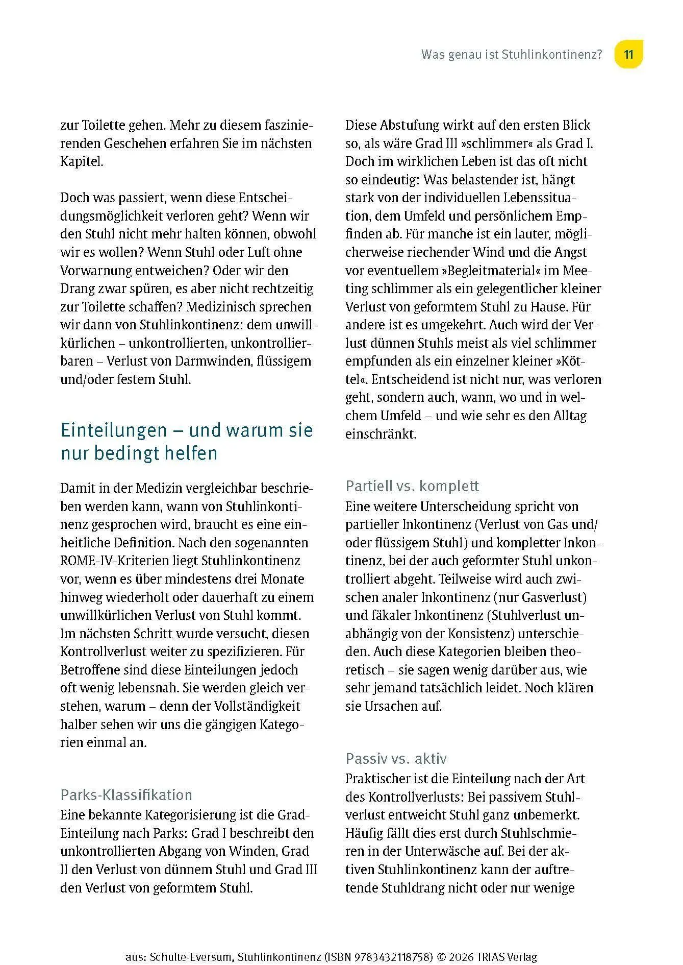 Bild: 9783432118758 | Stuhlinkontinenz | Caterina Schulte-Eversum | Taschenbuch | 144 S.