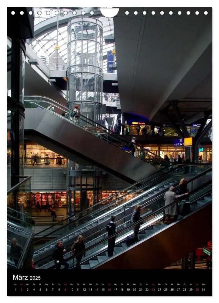 Bild: 9783457038758 | Hauptbahnhof Berlin (Wandkalender 2025 DIN A4 hoch), CALVENDO...