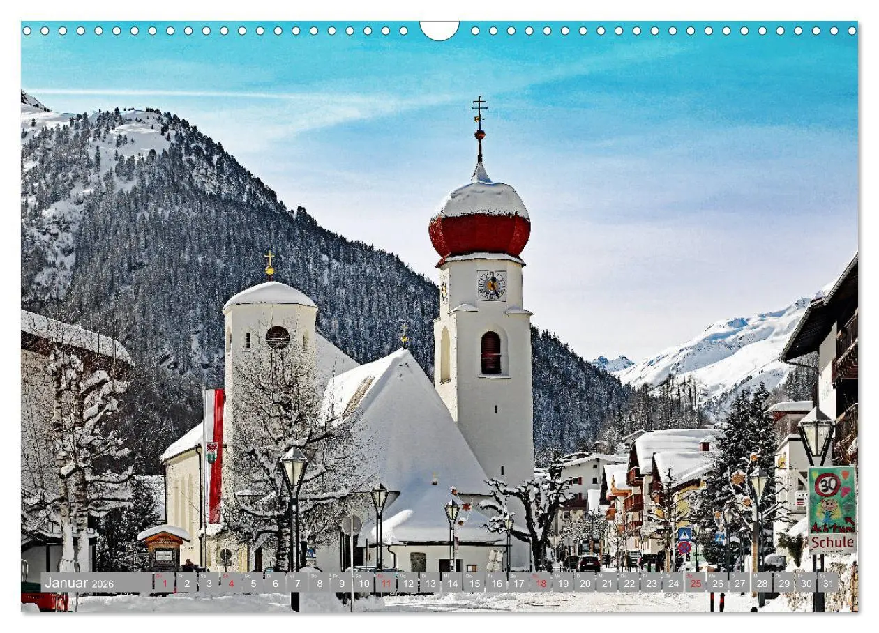 Bild: 9783457728758 | St. Anton am Arlberg (Wandkalender 2026 DIN A3 quer), CALVENDO...