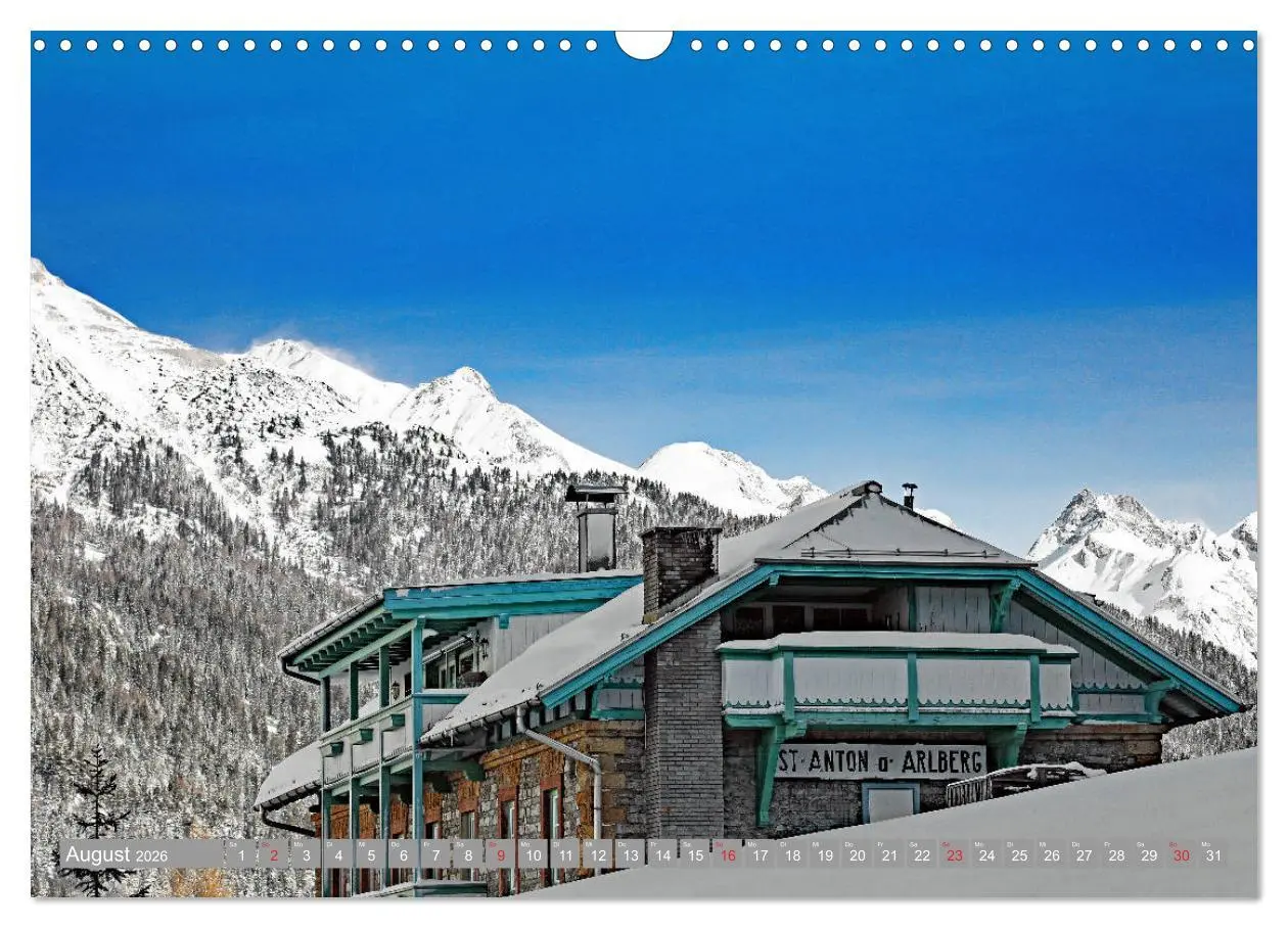 Bild: 9783457728758 | St. Anton am Arlberg (Wandkalender 2026 DIN A3 quer), CALVENDO...