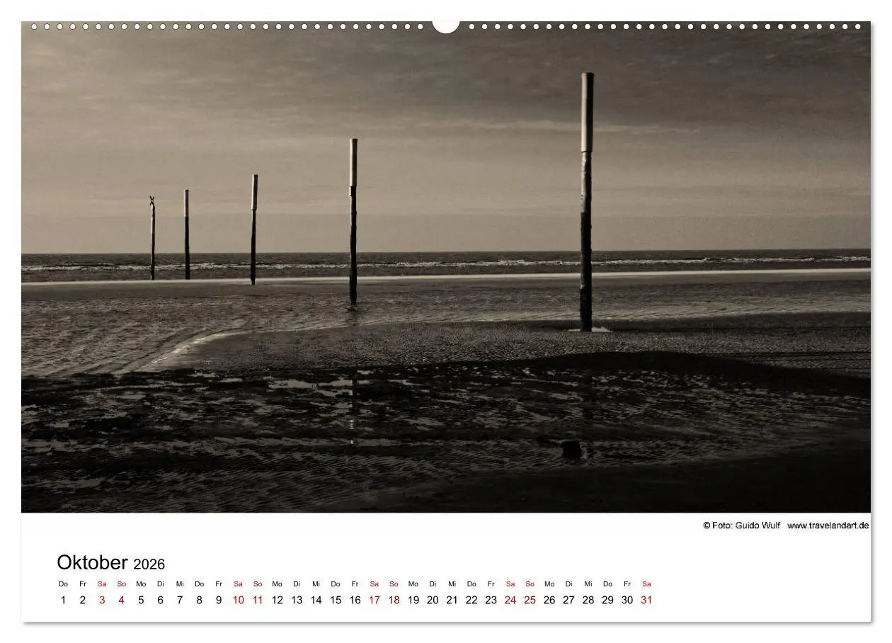 Bild: 9783457898758 | Sankt Peter-Ording. Ein Traum an der Nordsee (Wandkalender 2026 DIN...