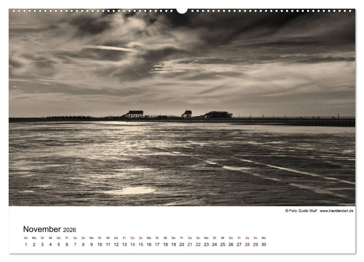 Bild: 9783457898758 | Sankt Peter-Ording. Ein Traum an der Nordsee (Wandkalender 2026 DIN...