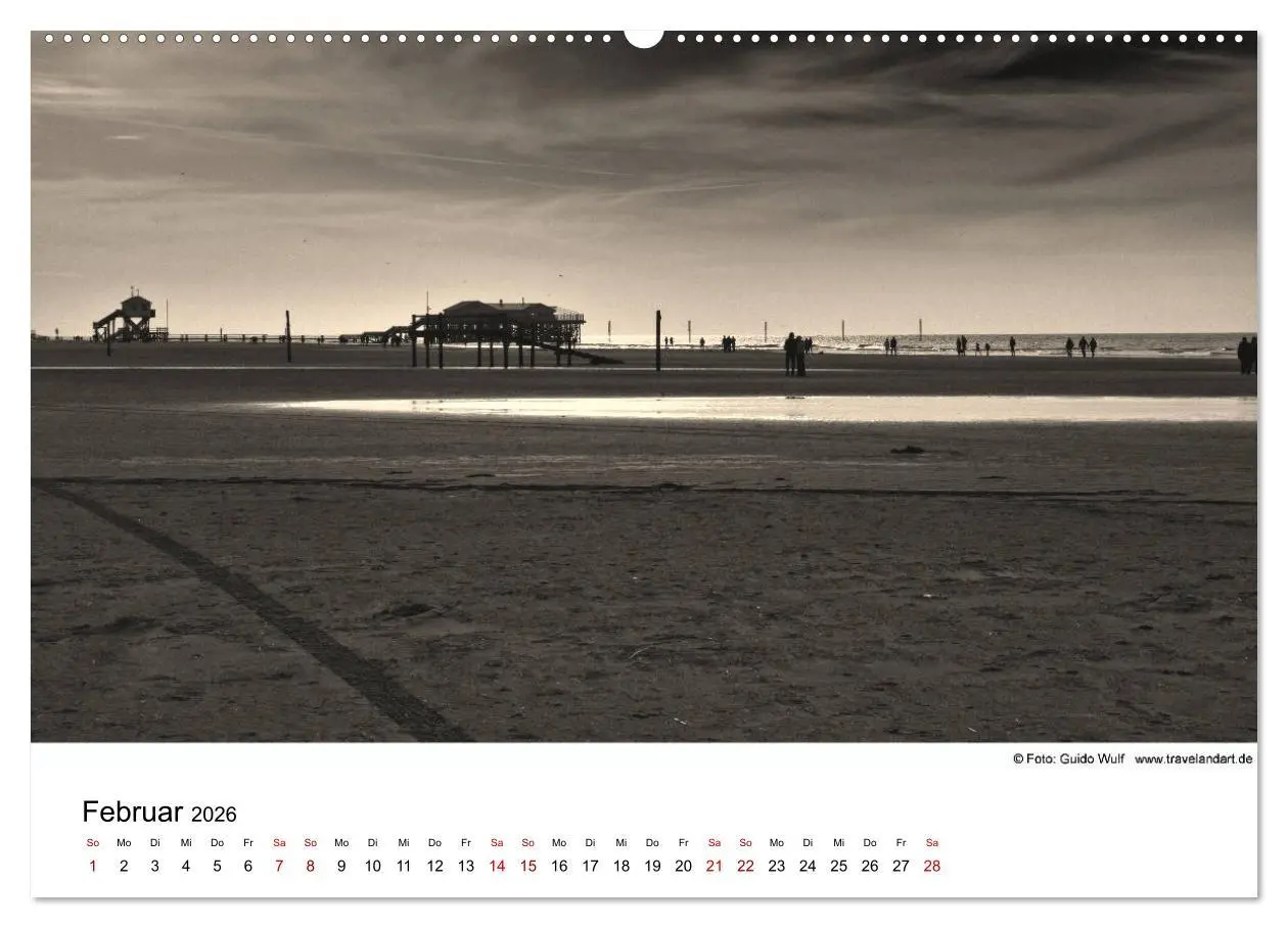 Bild: 9783457898758 | Sankt Peter-Ording. Ein Traum an der Nordsee (Wandkalender 2026 DIN...