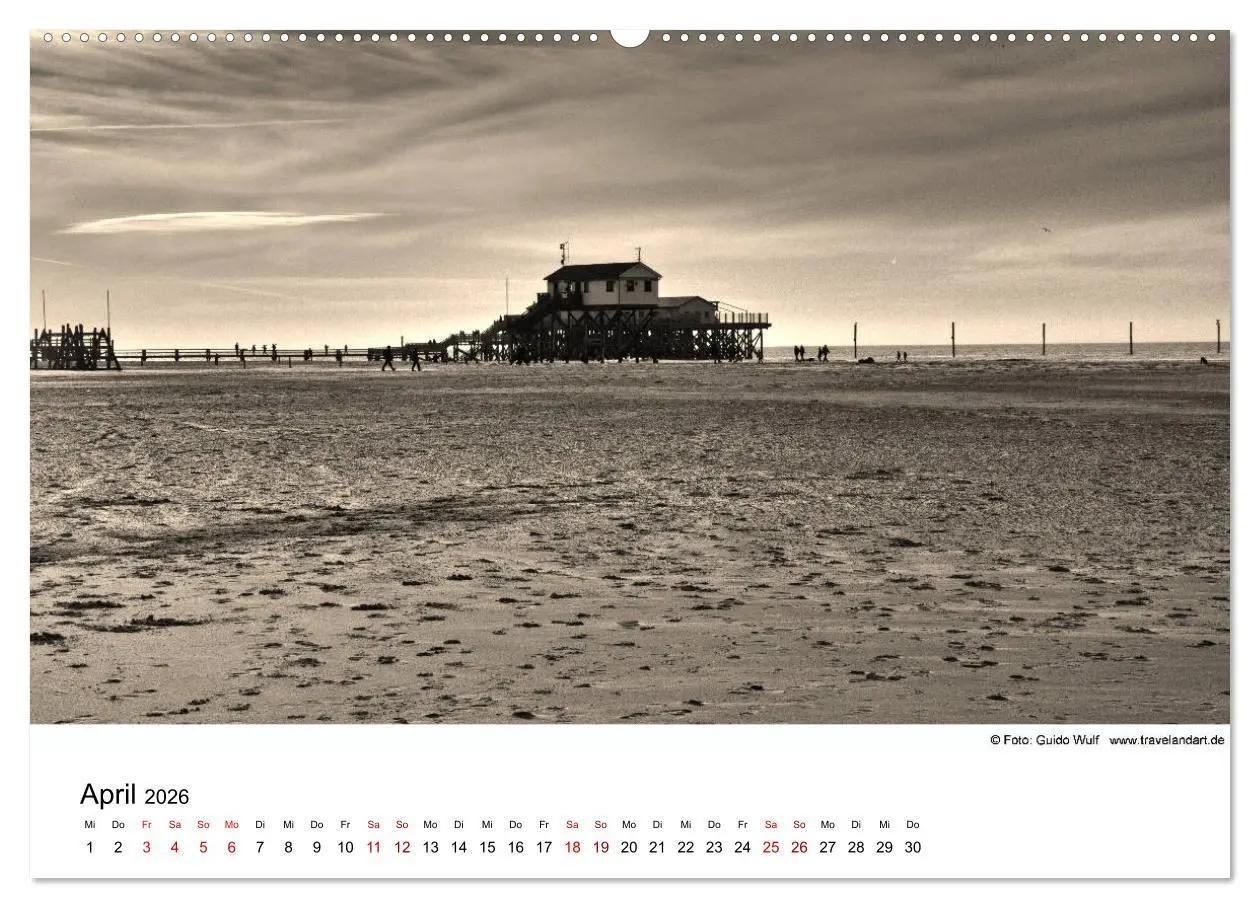 Bild: 9783457898758 | Sankt Peter-Ording. Ein Traum an der Nordsee (Wandkalender 2026 DIN...