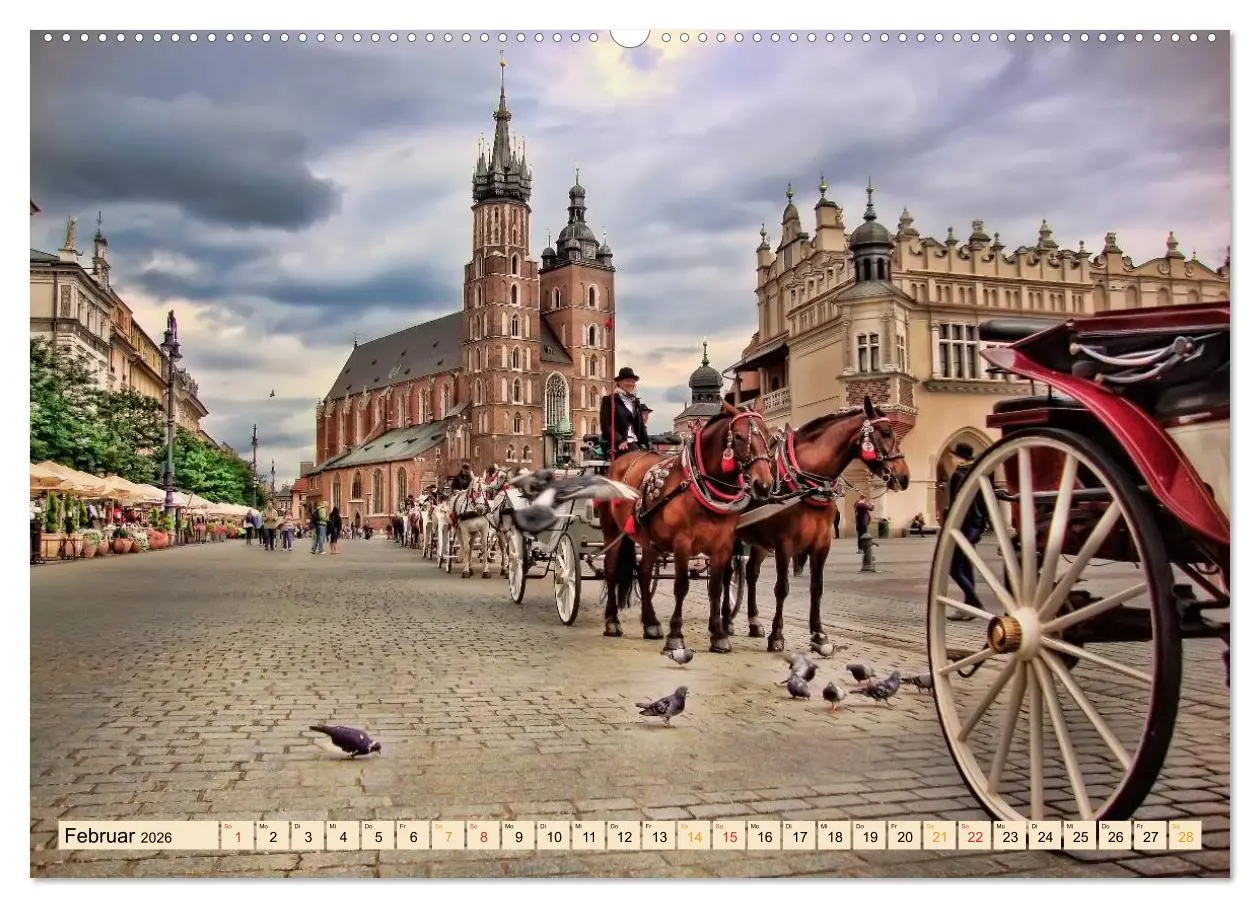 Bild: 9783457968758 | Pferdekutschen - Vorgänger des Automobils (Wandkalender 2026 DIN A2...