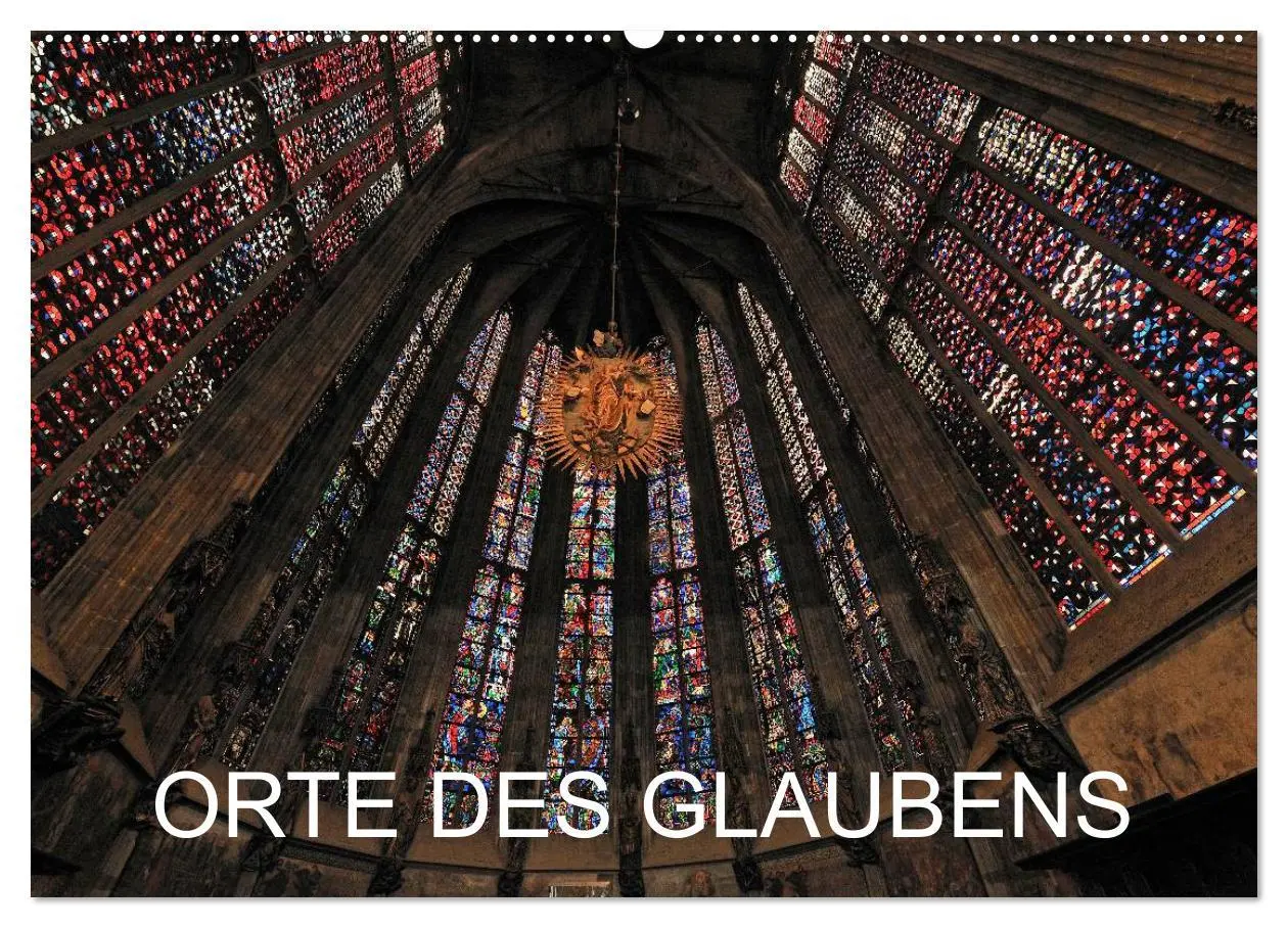 Cover: 9783516128758 | Orte des Glaubens (Wandkalender 2026 DIN A2 quer), CALVENDO...