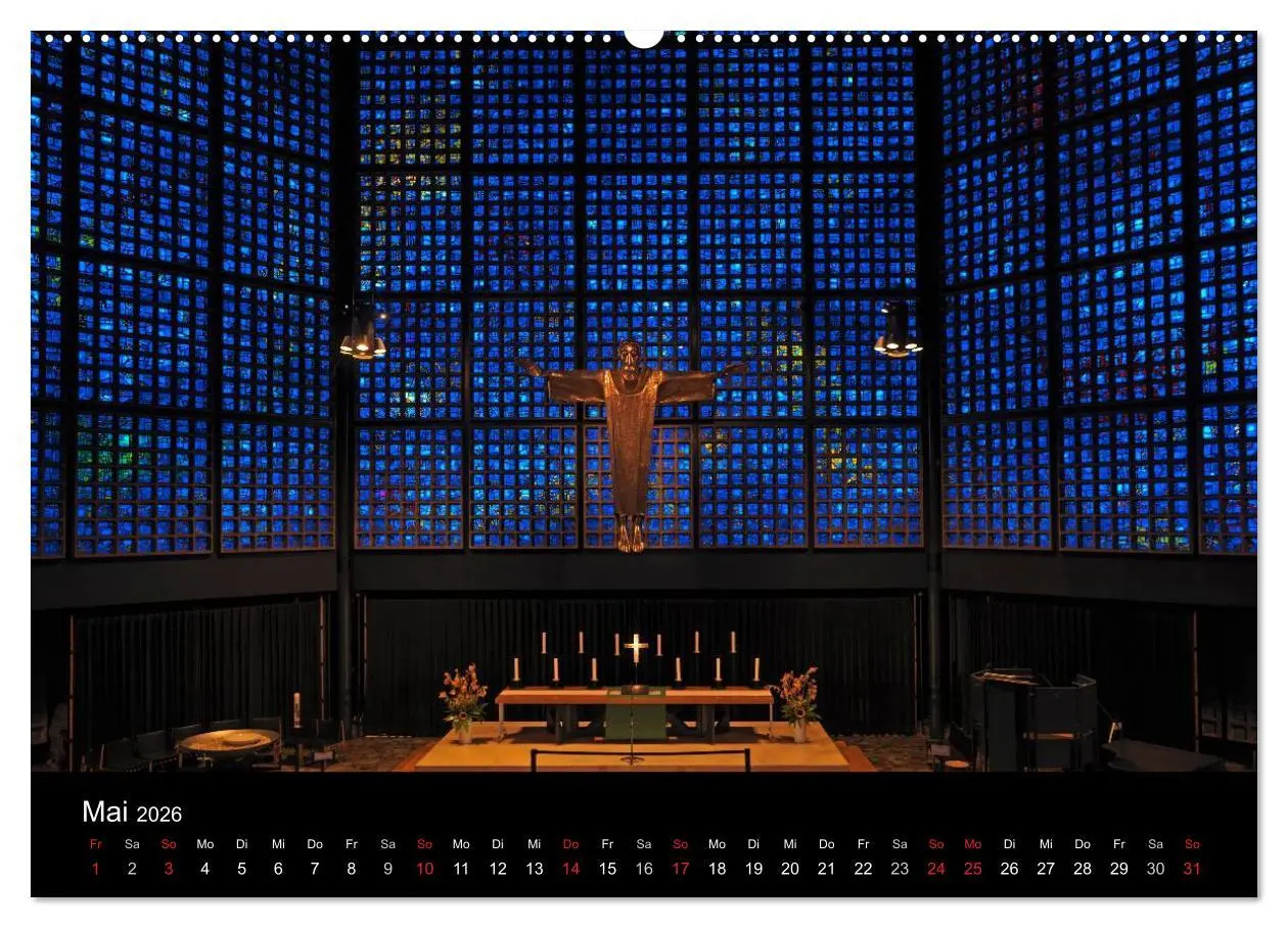Bild: 9783516128758 | Orte des Glaubens (Wandkalender 2026 DIN A2 quer), CALVENDO...