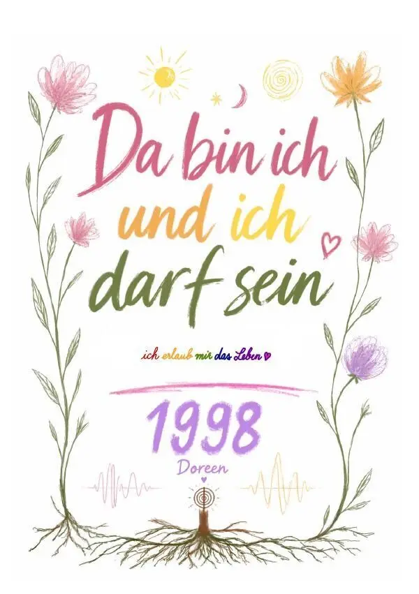 Cover: 9783565498758 | Da bin ich und ich darf sein | ich erlaub mir das Leben.DE | Doreen