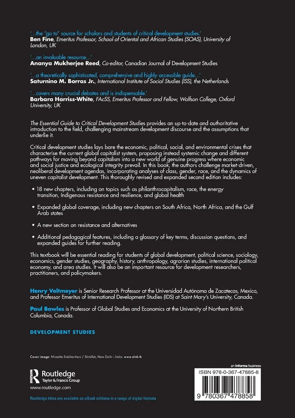 Rückseite: 9780367478858 | The Essential Guide to Critical Development Studies | Bowles (u. a.)