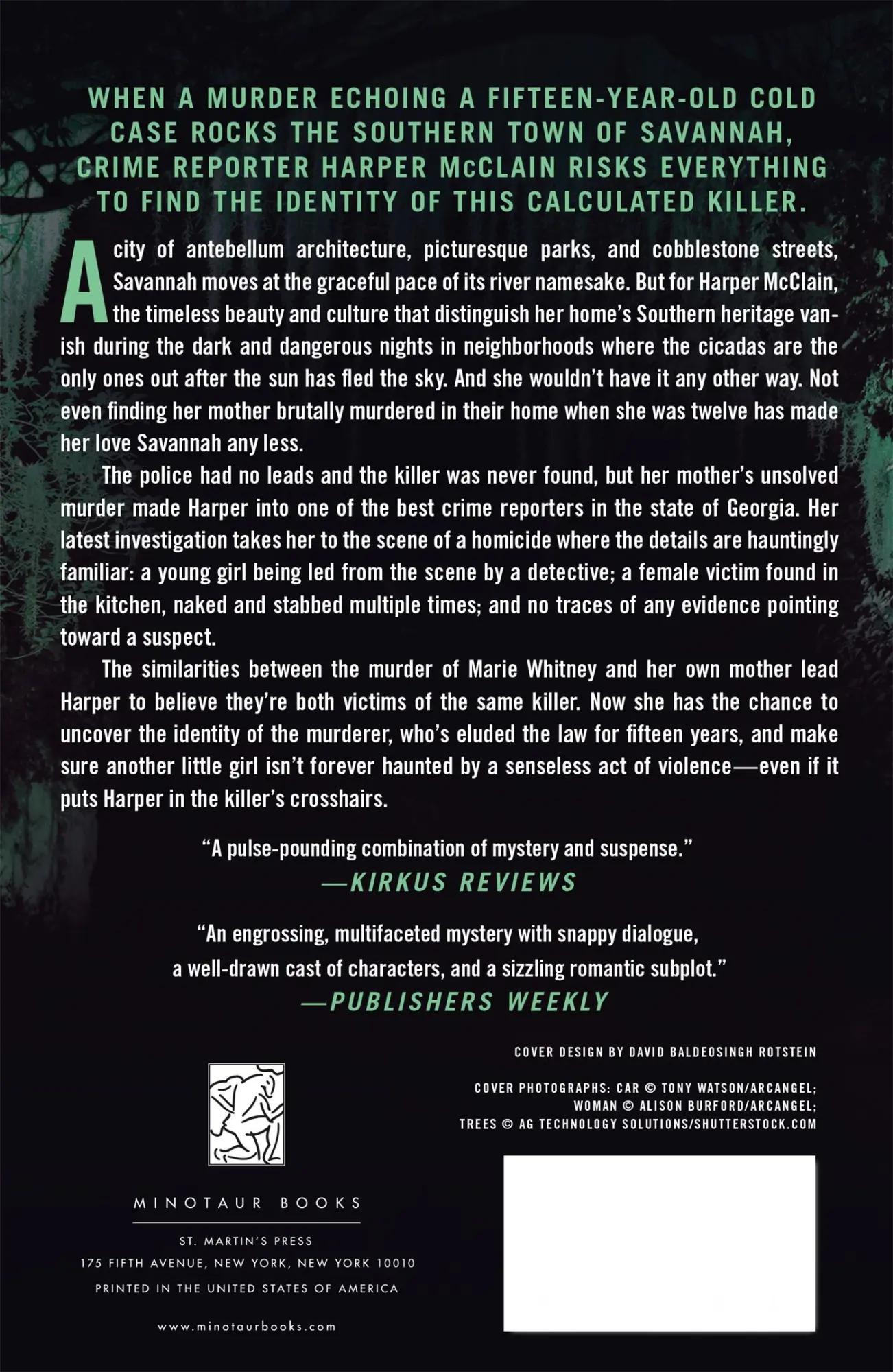Rückseite: 9781250148858 | Echo Killing | Christi Daugherty | Taschenbuch | Englisch | 2019