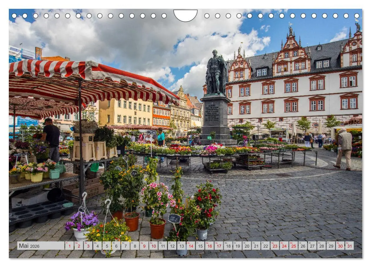 Bild: 9783457578858 | Fränkische Perle Coburg von Evelyn Taubert (Wandkalender 2026 DIN...