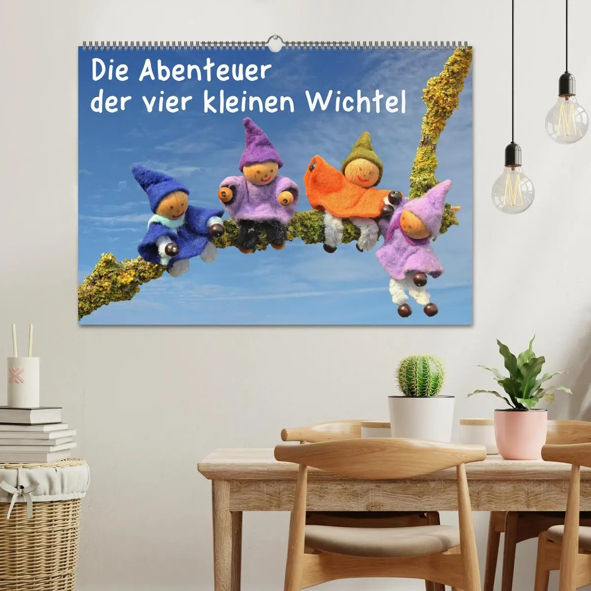 Bild: 9783457888858 | Die Abenteuer der vier kleinen Wichtel (Wandkalender 2026 DIN A2...