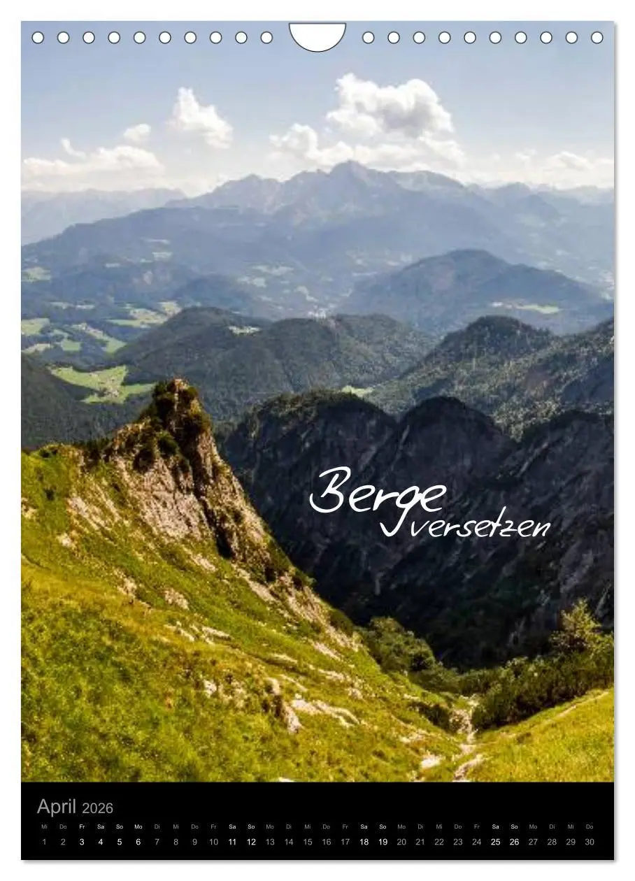 Bild: 9783516428858 | Motivationskalender 2026 (Wandkalender 2026 DIN A4 hoch), CALVENDO...