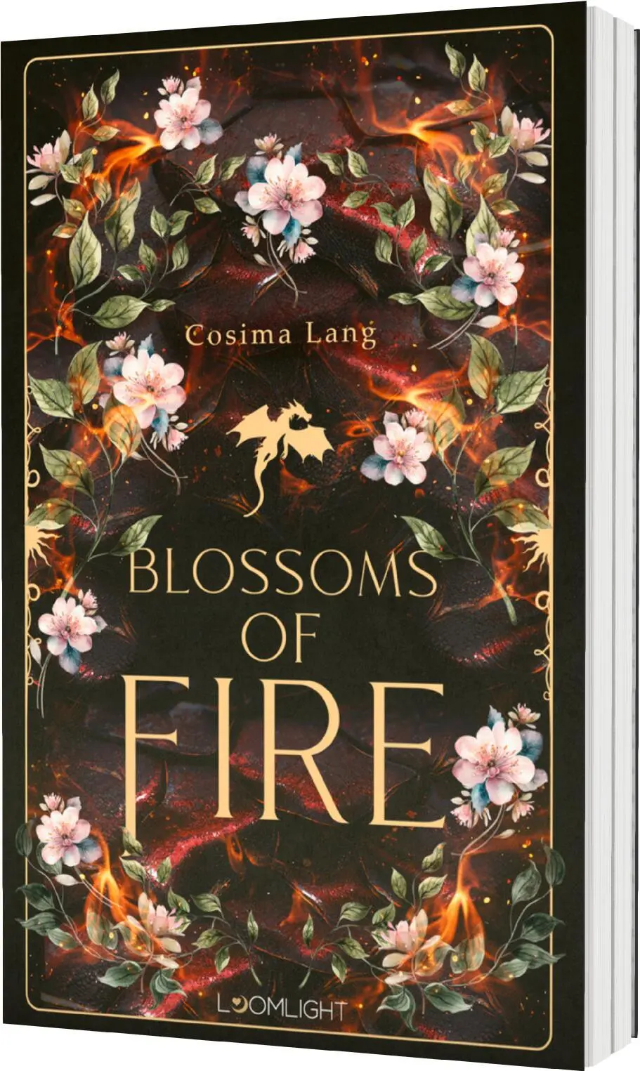 Cover: 9783522508858 | Blossoms of Fire | Romantasy mit Hexen, Drachen und cozy Feelings