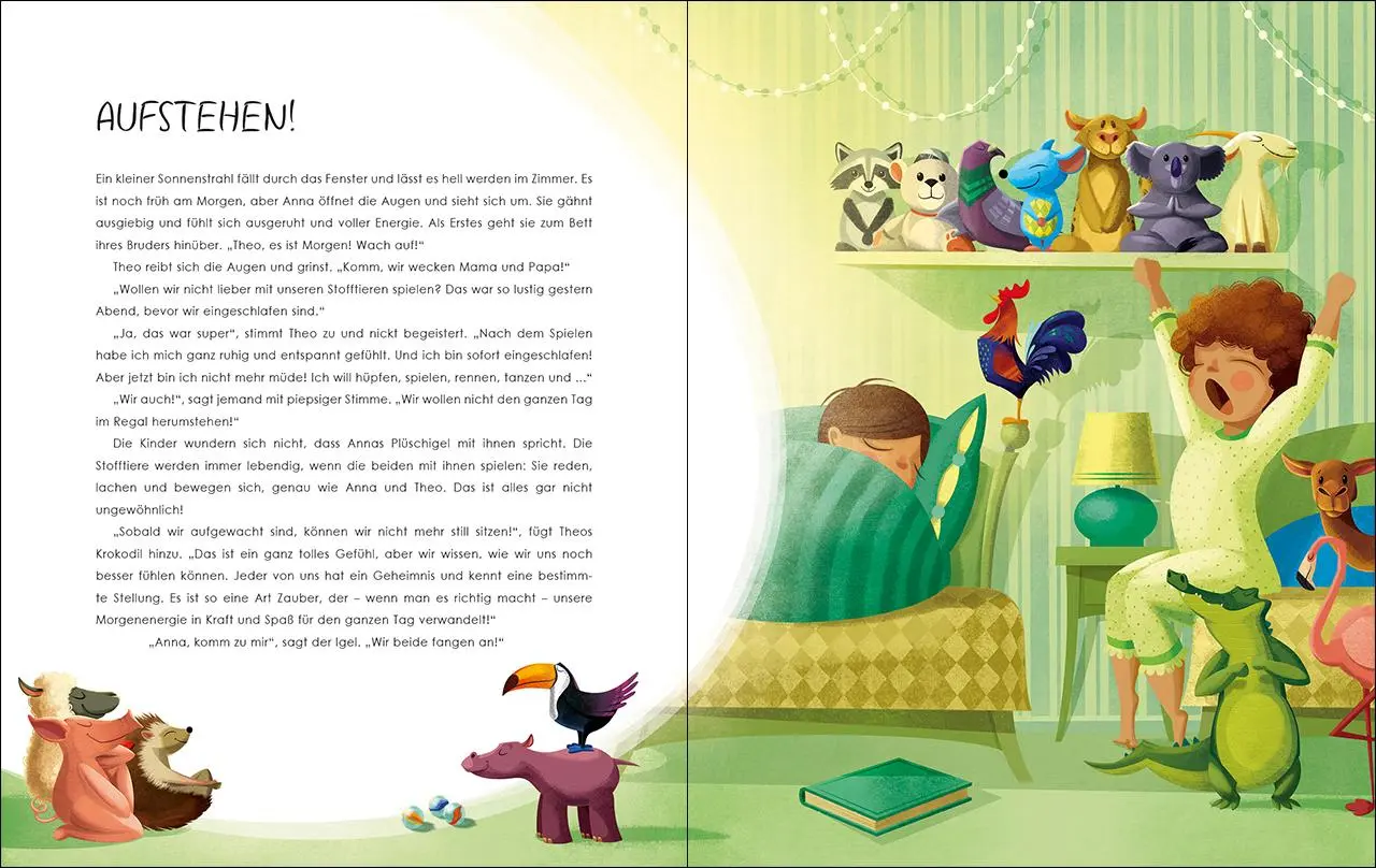 Bild: 9783743208858 | Kinder-Yoga zum Aufwachen | Lorena Pajalunga | Buch | Naturkind | 2021