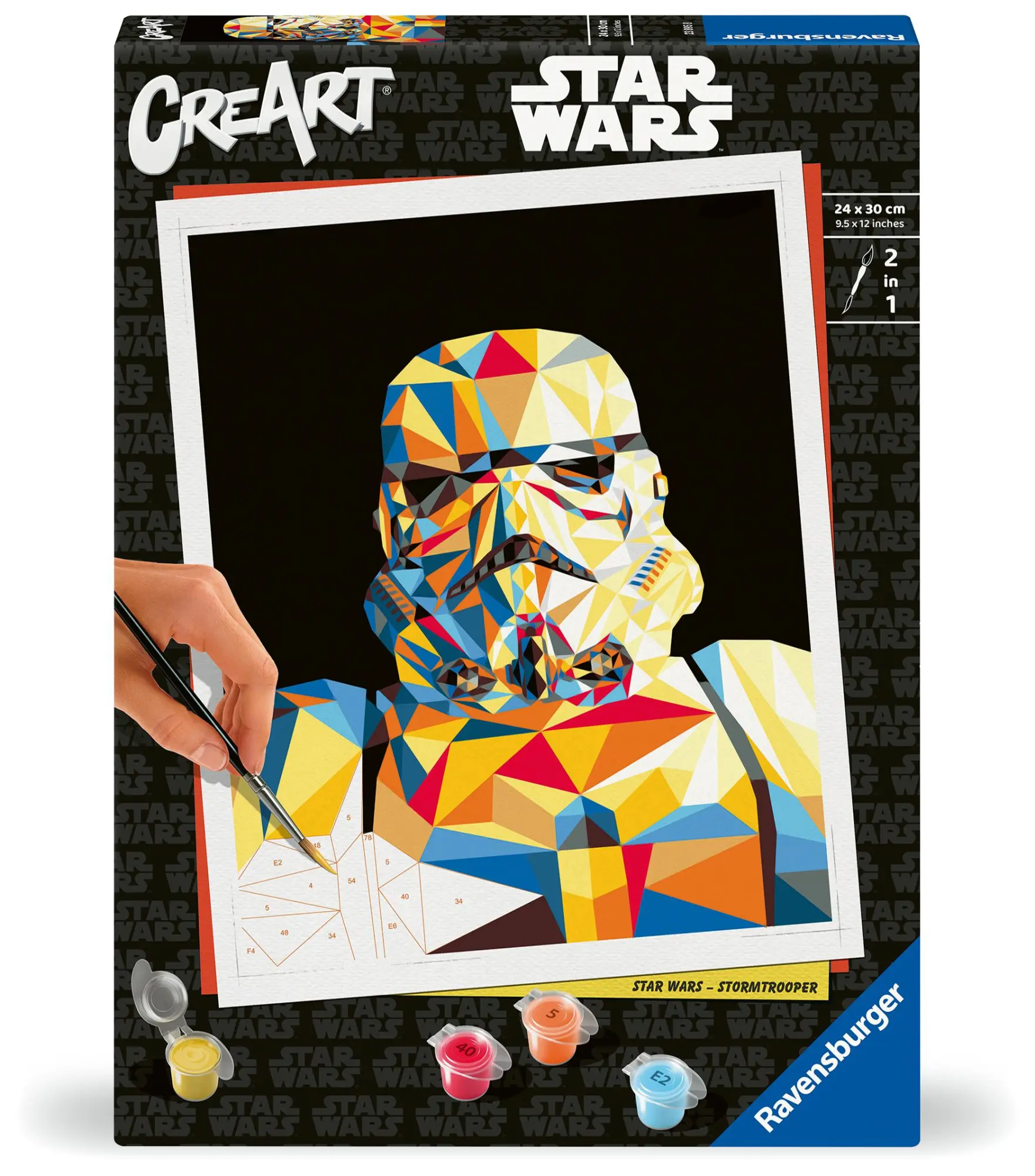 Cover: 4005556238958 | CreArt, Malen nach Zahlen Adults Trend Star Wars - Stormtrooper | 2024