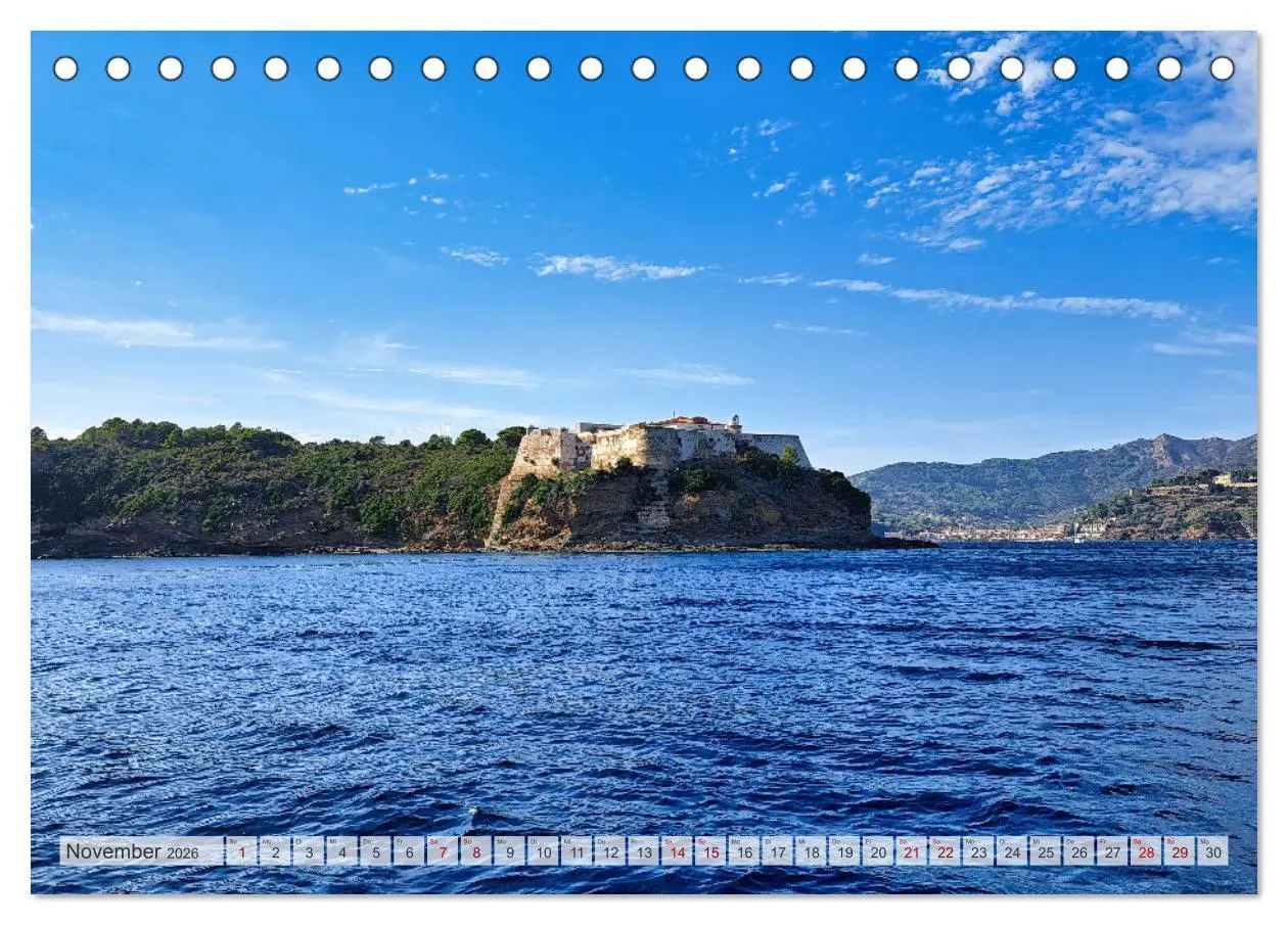Bild: 9783457328958 | Faszinierendes Elba (Tischkalender 2026 DIN A5 quer), CALVENDO...