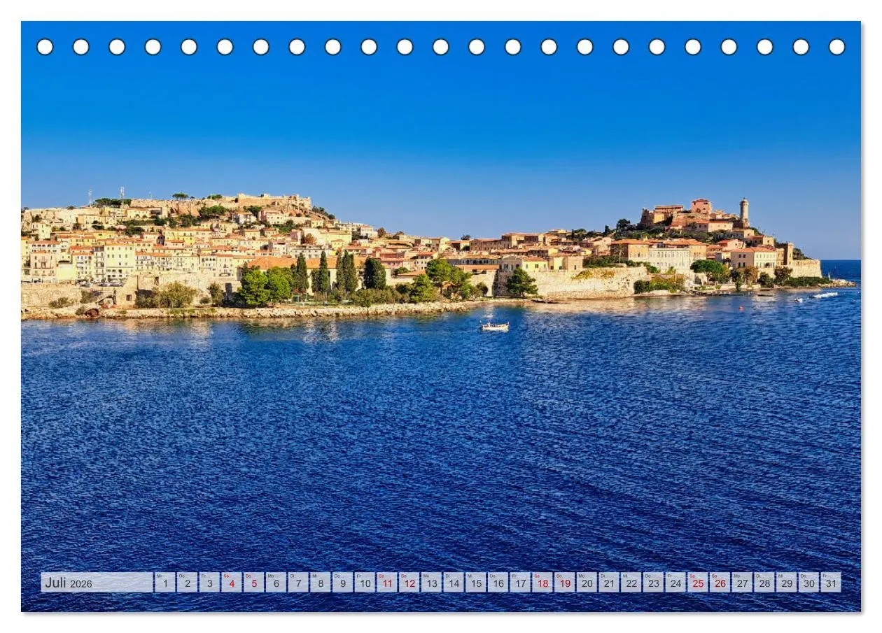 Bild: 9783457328958 | Faszinierendes Elba (Tischkalender 2026 DIN A5 quer), CALVENDO...