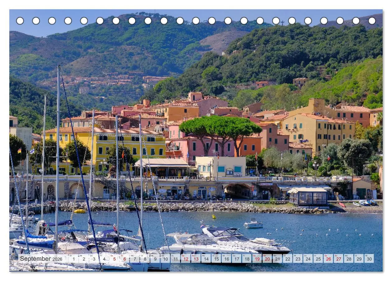 Bild: 9783457328958 | Faszinierendes Elba (Tischkalender 2026 DIN A5 quer), CALVENDO...