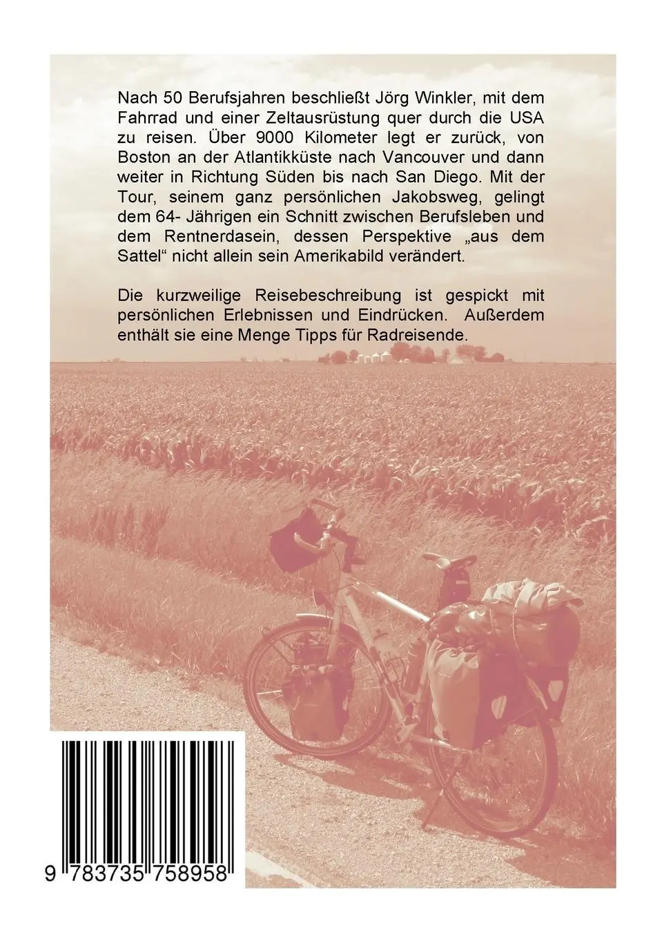 Rückseite: 9783735758958 | Gegenwind - Rückenwind | 2. Auflage | Jörg Winkler | Taschenbuch