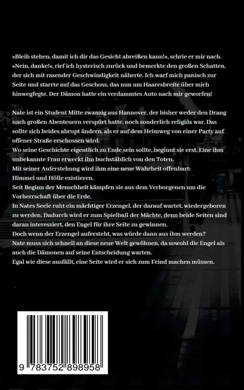 Rückseite: 9783752898958 | Weltenwächter | Der Nephilim Fall | Alex Logan | Taschenbuch | 442 S.