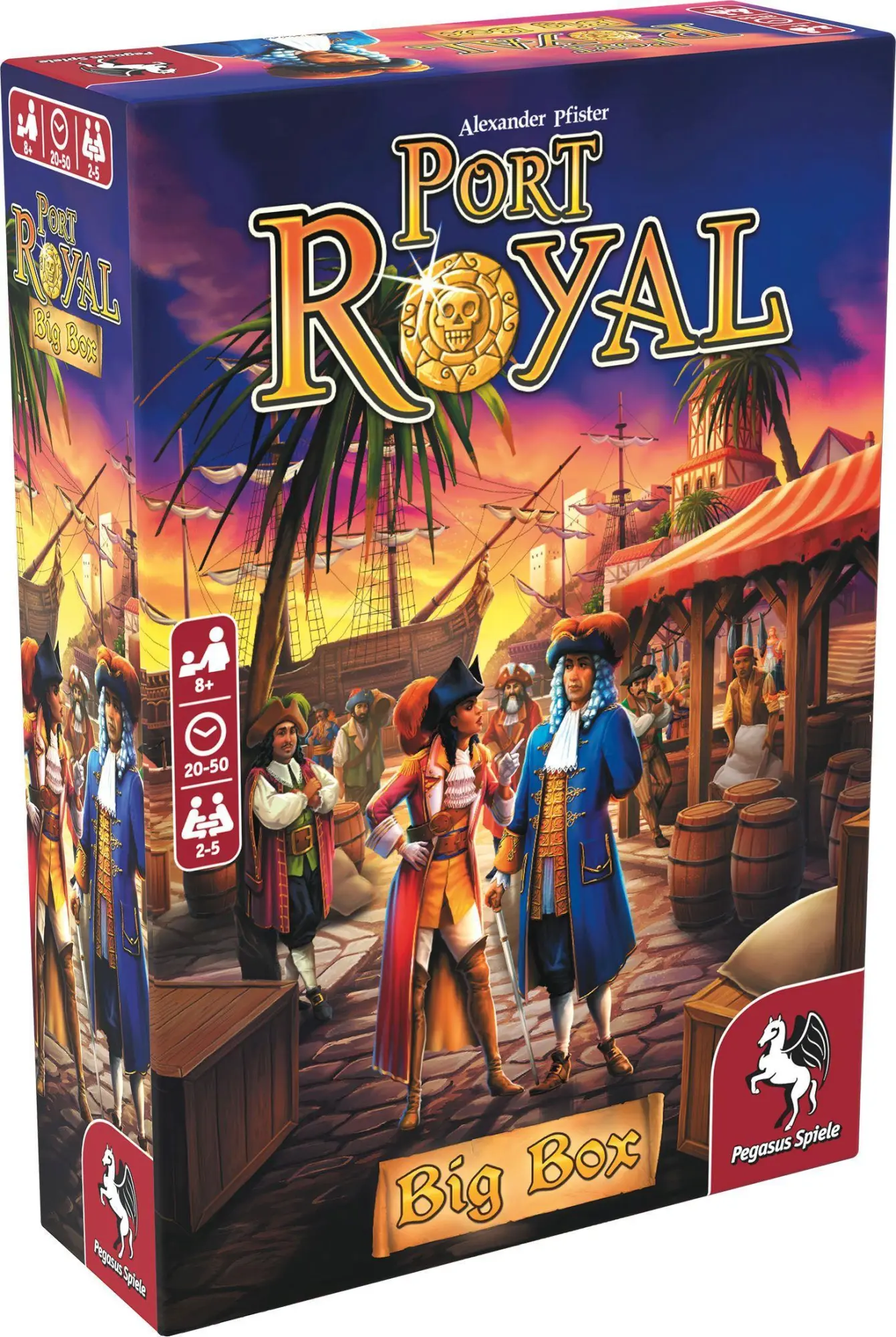 Cover: 4250231729058 | Port Royal Big Box (English Edition) | Alexander Pfister | Spiel