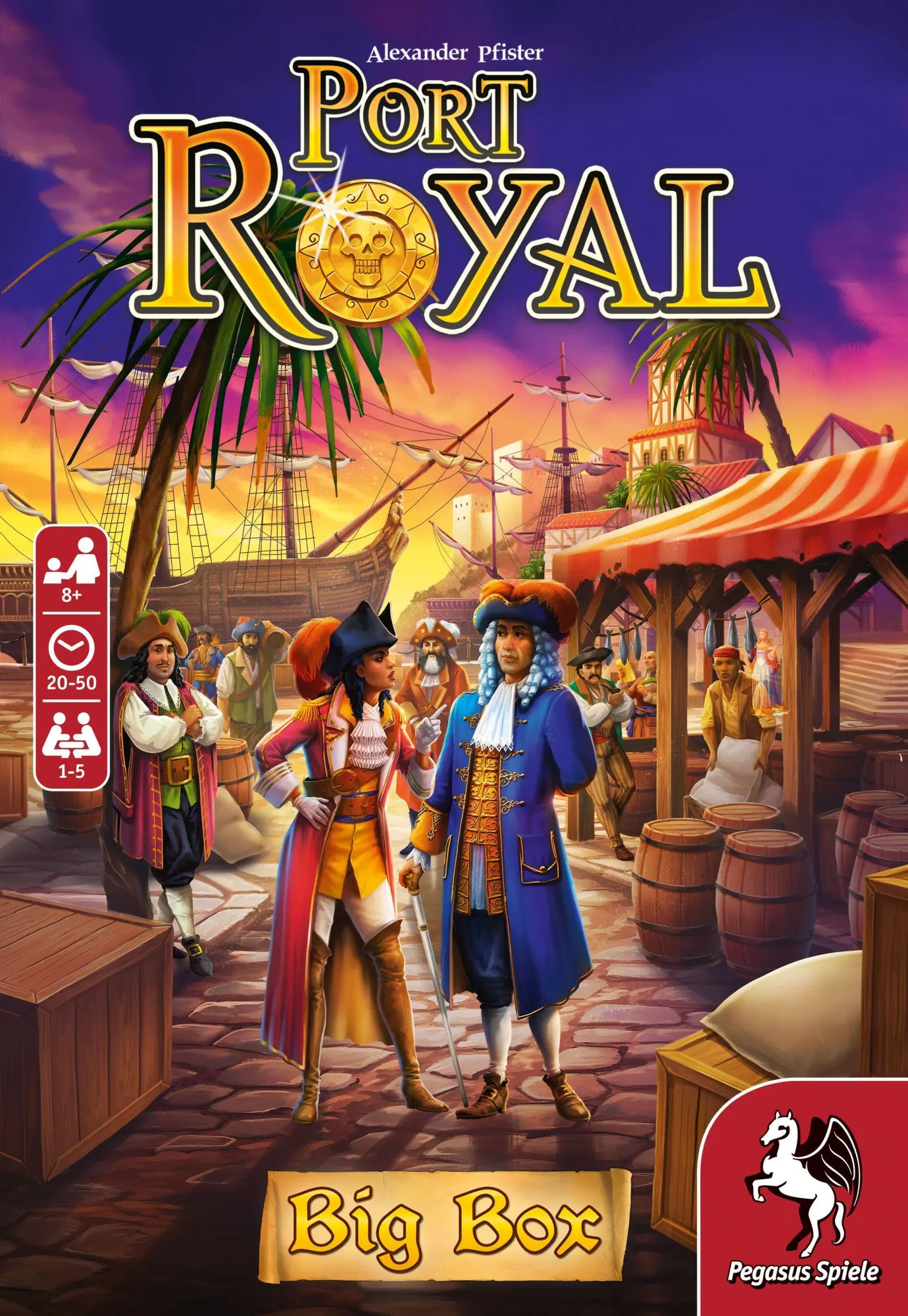 Bild: 4250231729058 | Port Royal Big Box (English Edition) | Alexander Pfister | Spiel