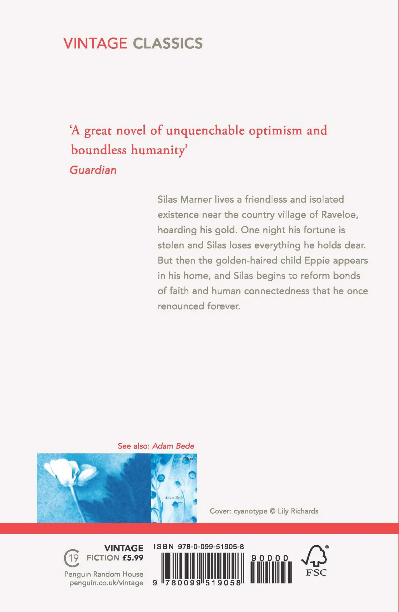 Rückseite: 9780099519058 | Silas Marner | The Weaver of Raveloe | George Eliot | Taschenbuch