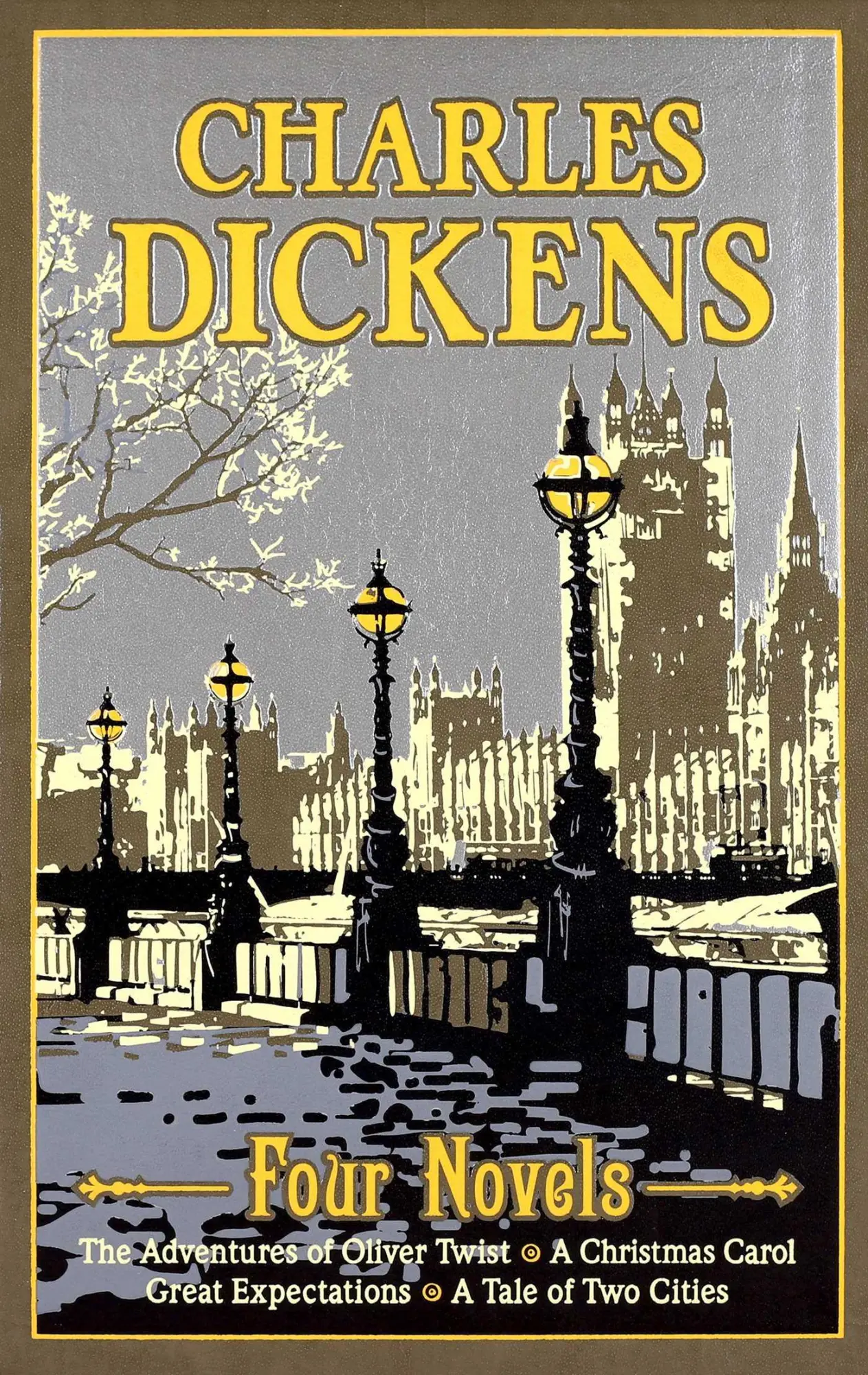 Cover: 9781684129058 | Four Novels | Charles Dickens | Buch | Leather-Bound Classics | XX
