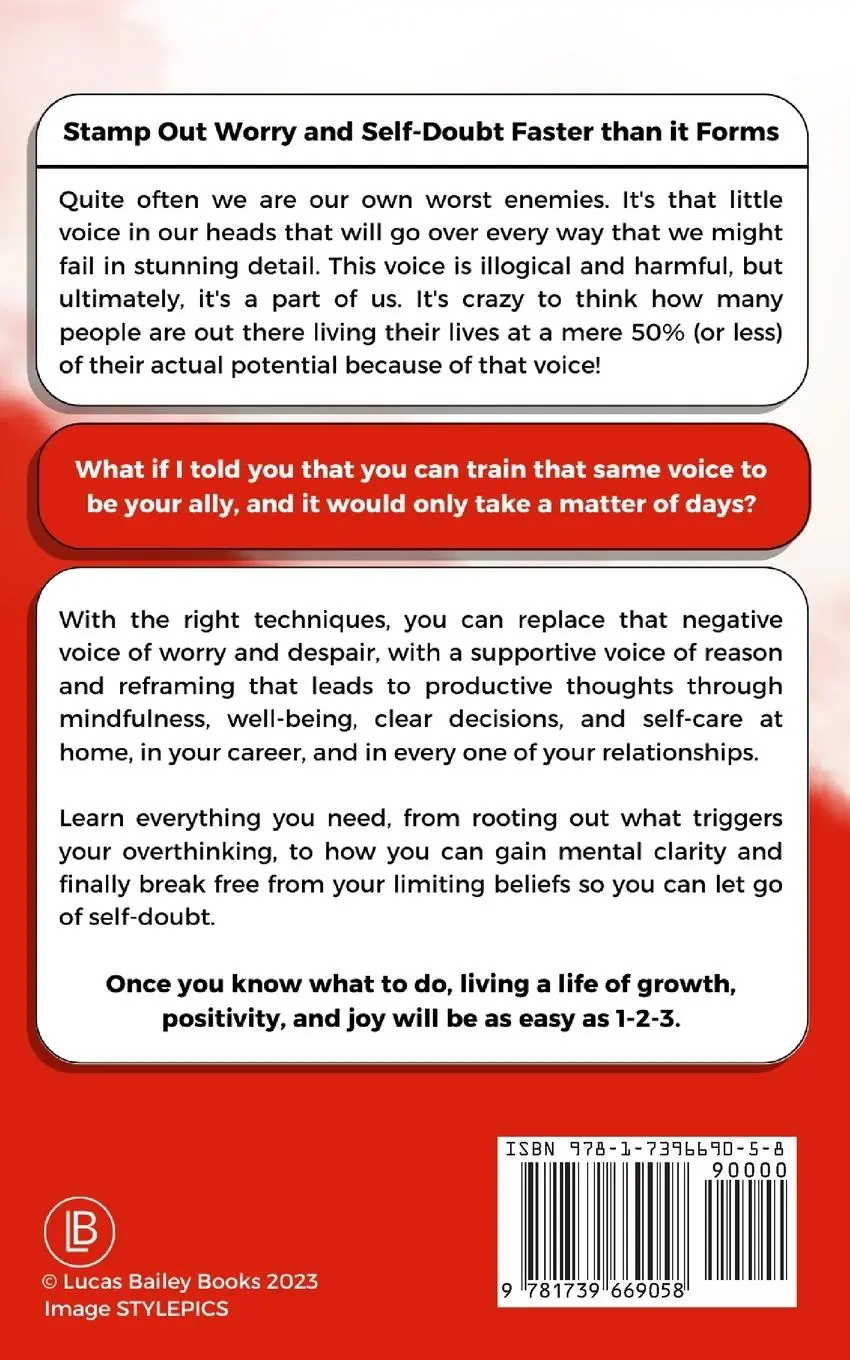Rückseite: 9781739669058 | Stop Overthinking | Lucas Bailey | Taschenbuch | Englisch | 2023