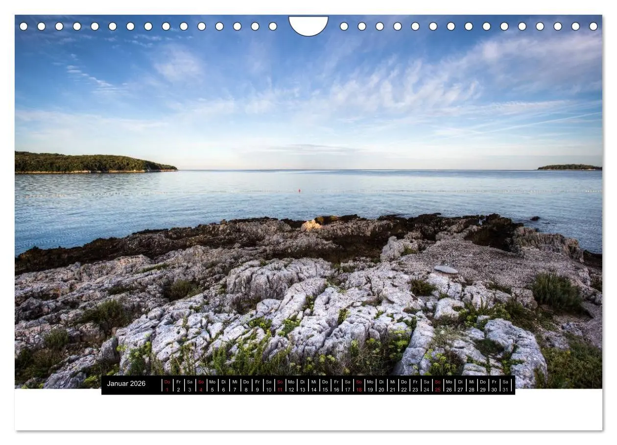 Bild: 9783516099058 | Istrien, der Flair des Südens (Wandkalender 2026 DIN A4 quer),...