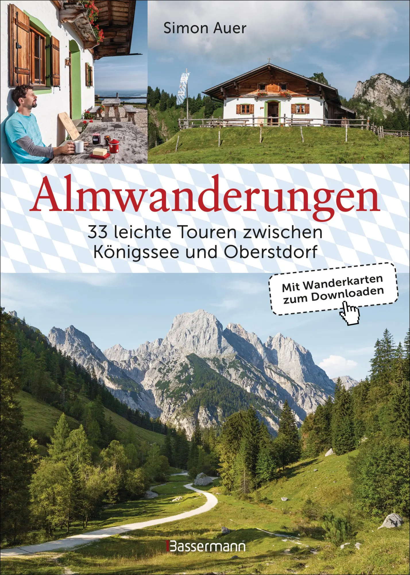 Cover: 9783809449058 | Almwanderungen - 33 leichte Touren zwischen Königssee und Oberstdorf