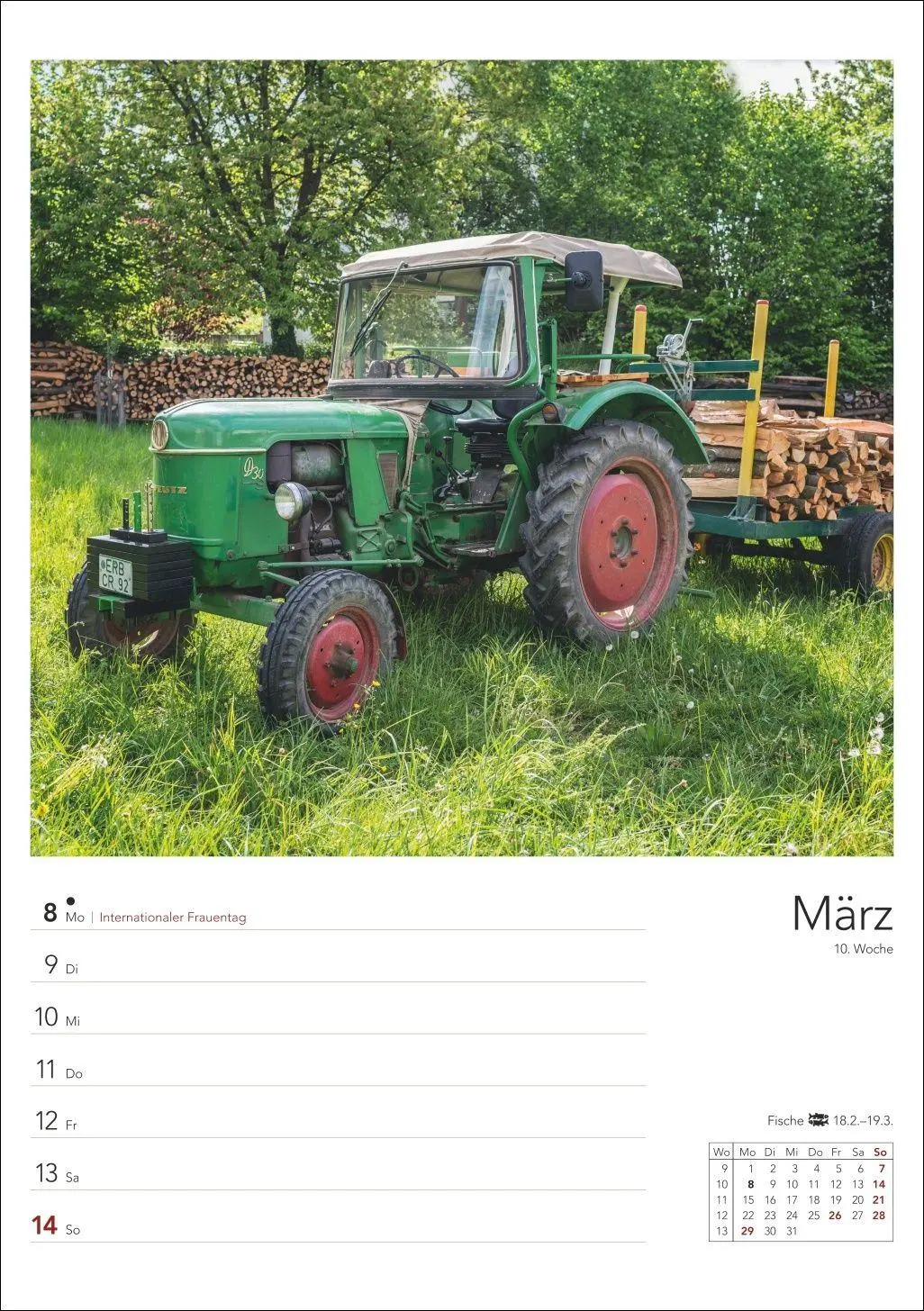 Bild: 9783840039058 | Landleben Wochenplaner 2027 | Harenberg | Kalender | Spiralbindung