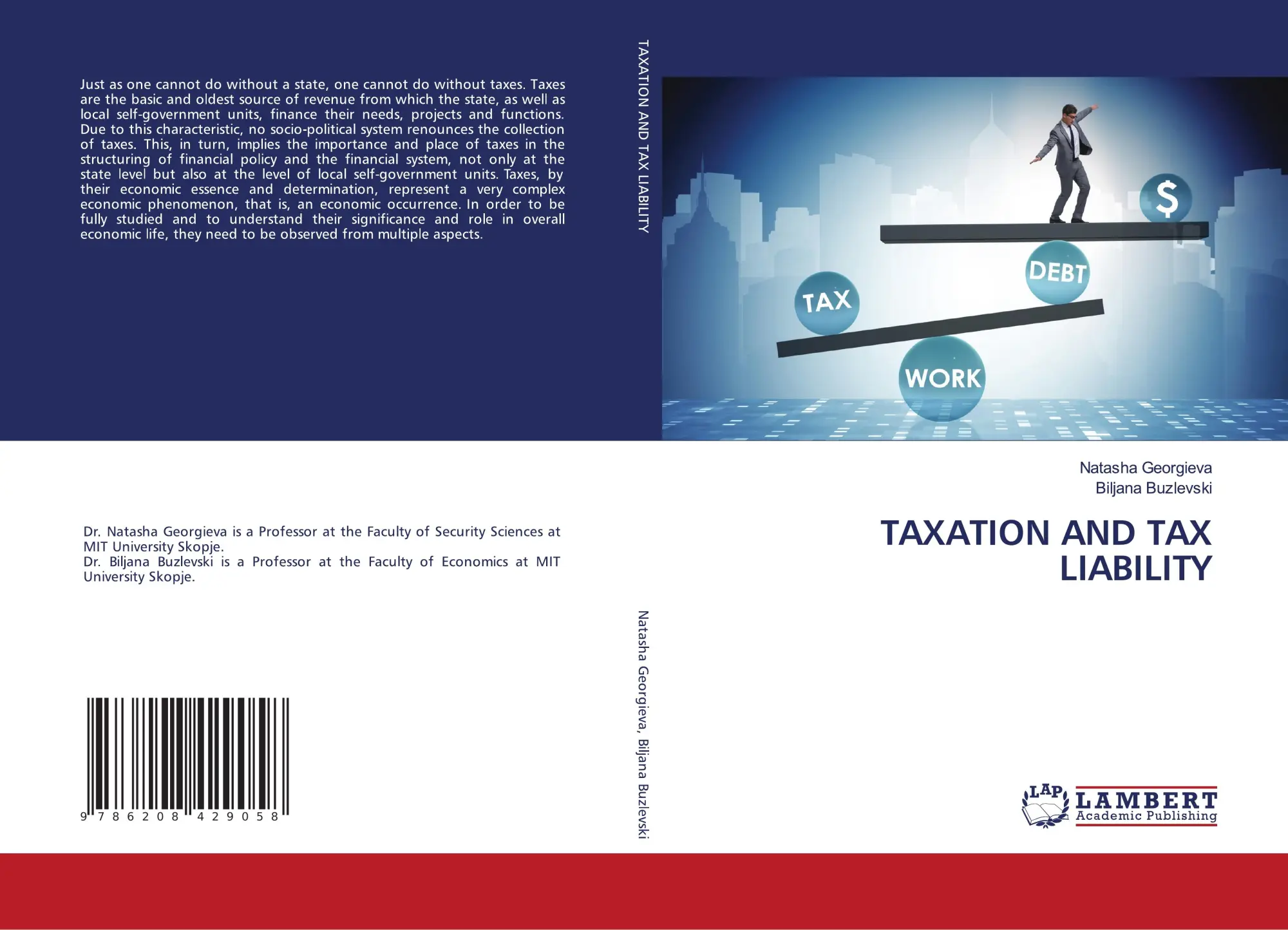 Cover: 9786208429058 | TAXATION AND TAX LIABILITY | Natasha Georgieva (u. a.) | Taschenbuch